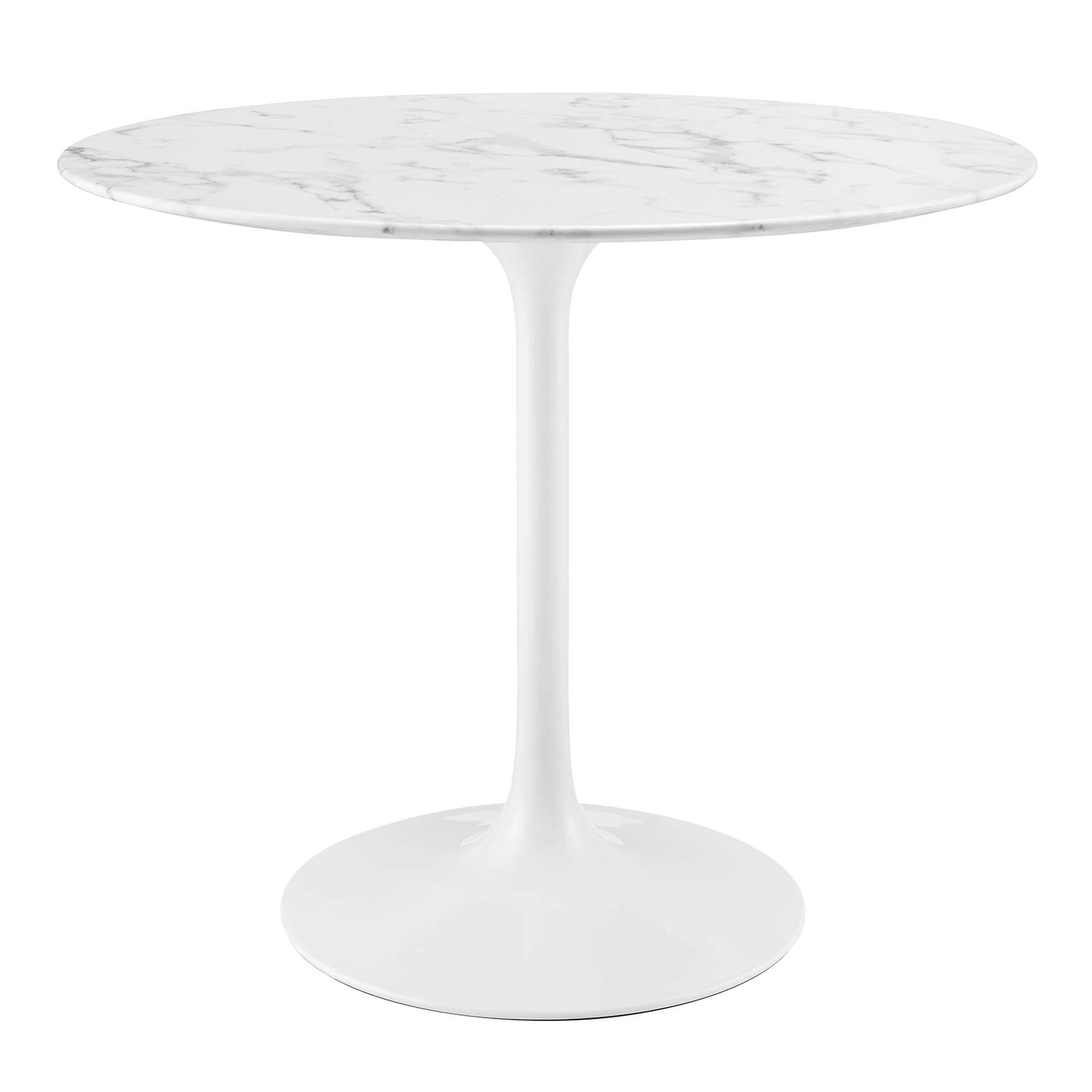Lippa 36" Round Faux Marble Dining Table by Modway - Best Buy Furniture