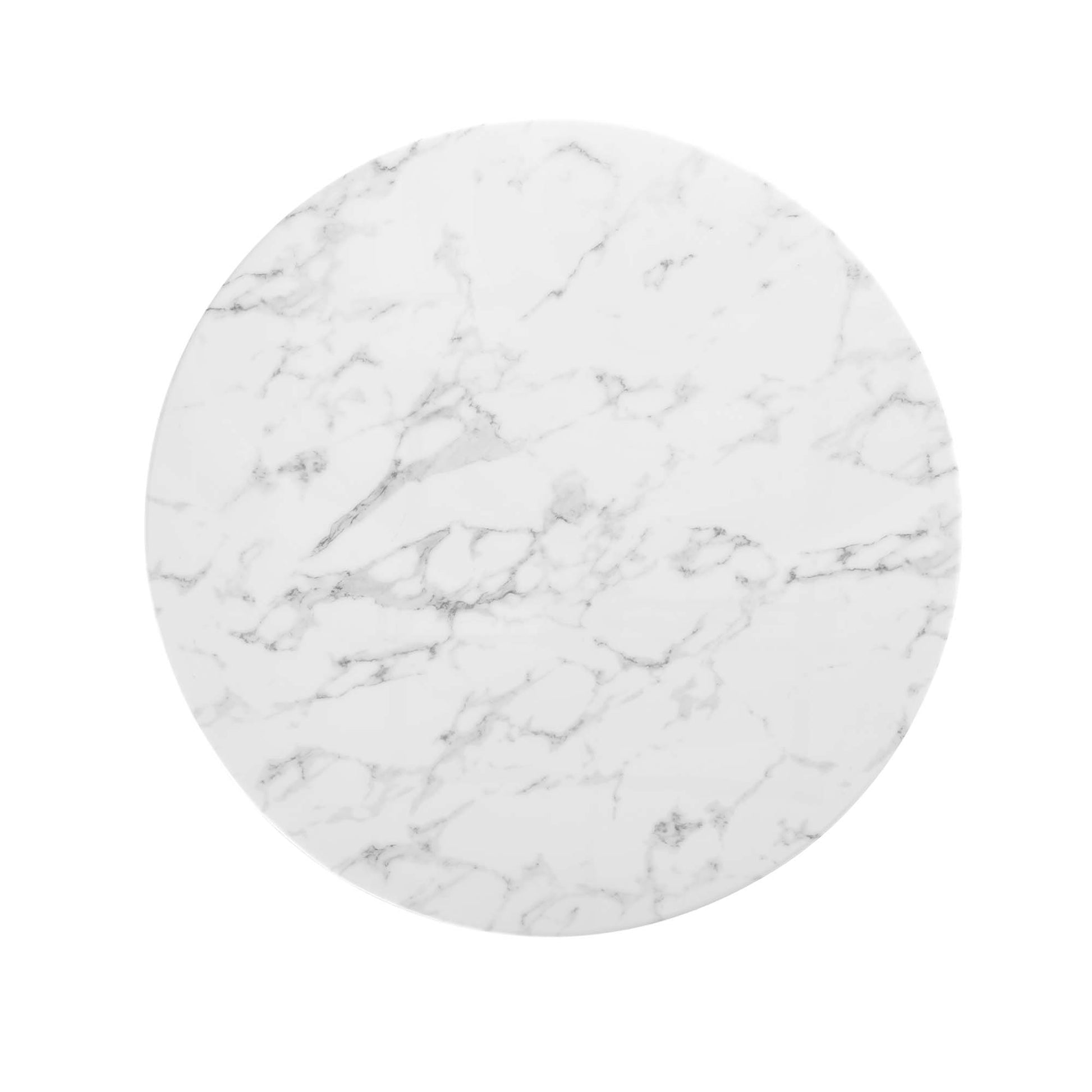 Lippa 40" Round Faux Marble Dining Table by Modway - Best Buy Furniture
