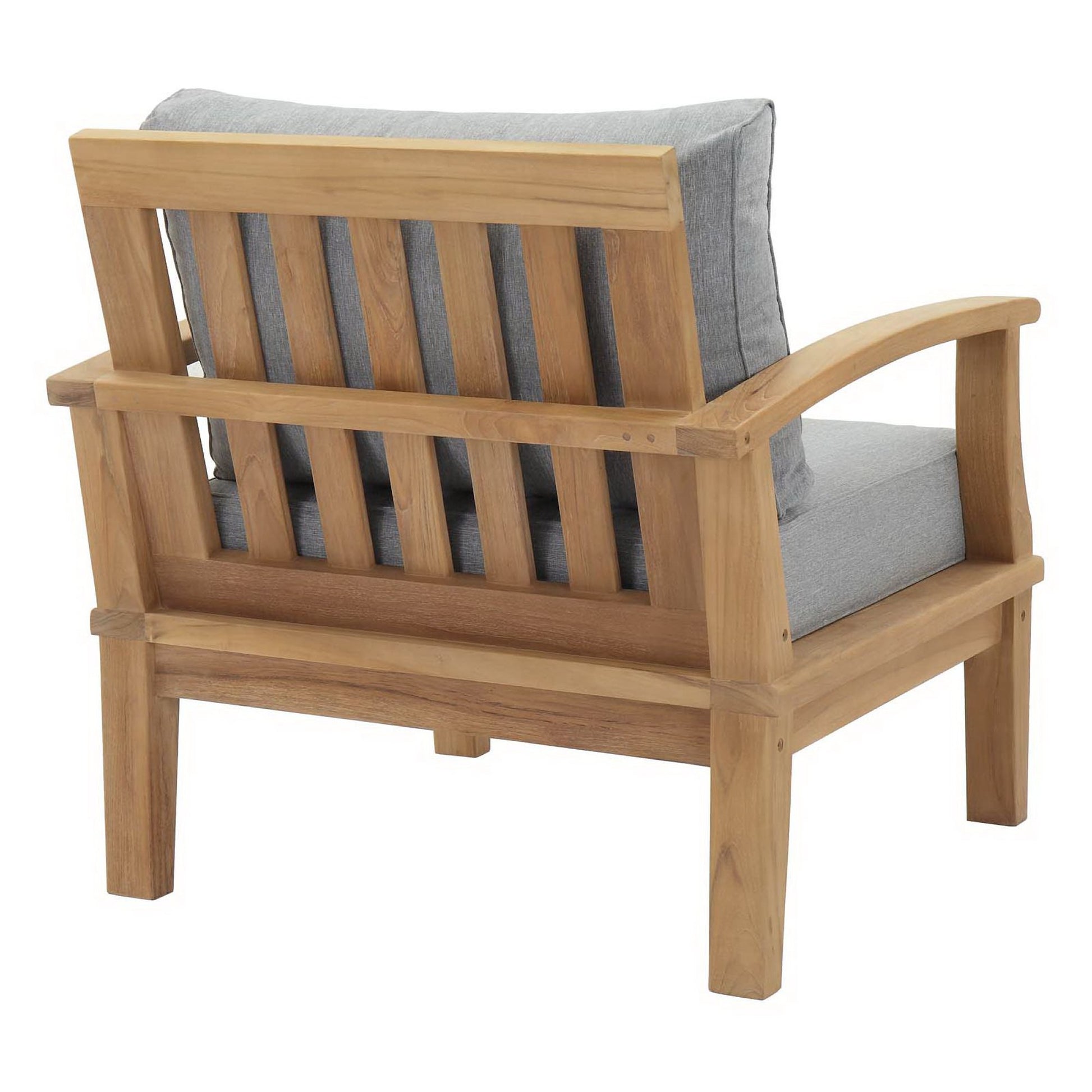 Marina Outdoor Patio Teak Armchair by Modway - Best Buy Furniture
