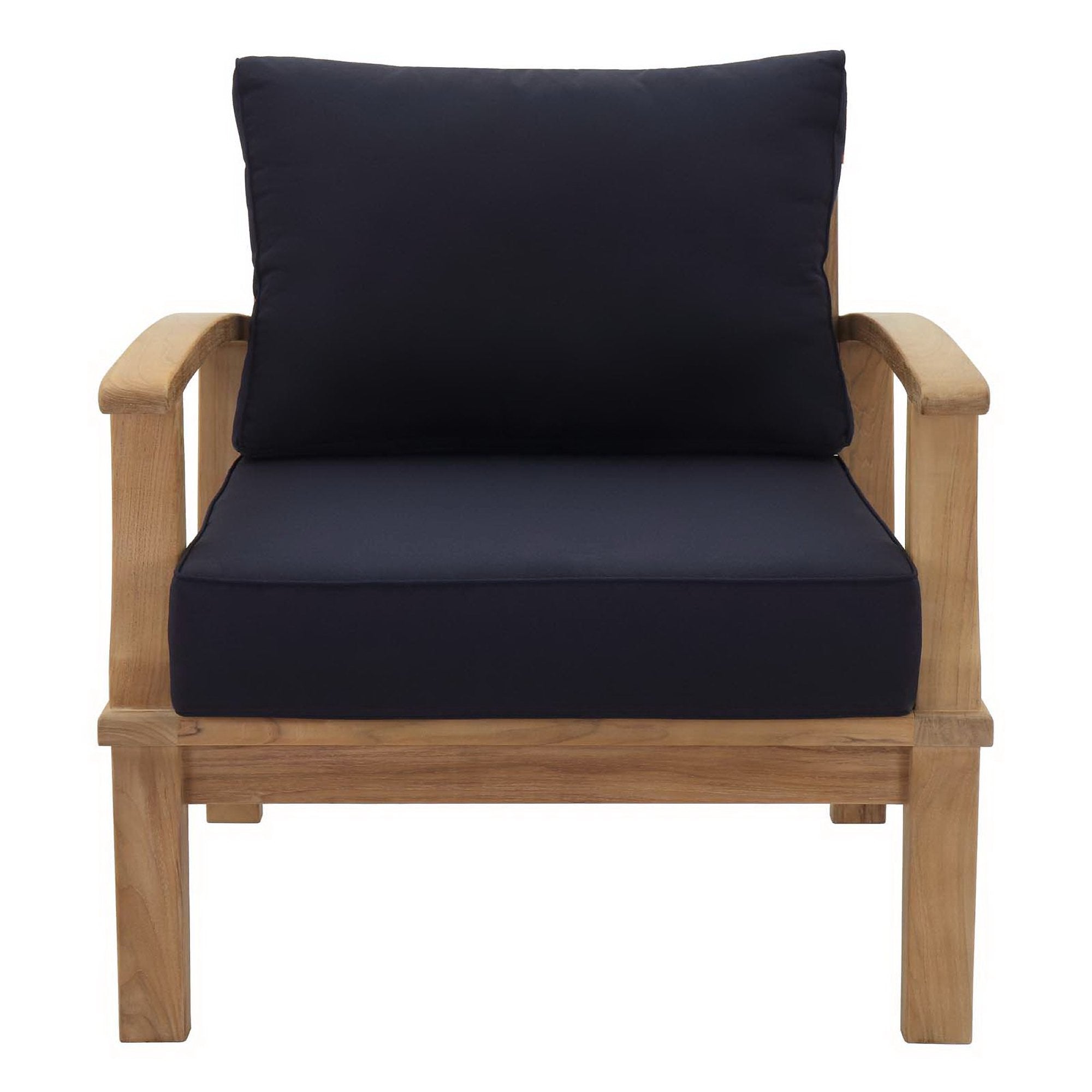Marina Outdoor Patio Teak Armchair by Modway - Best Buy Furniture