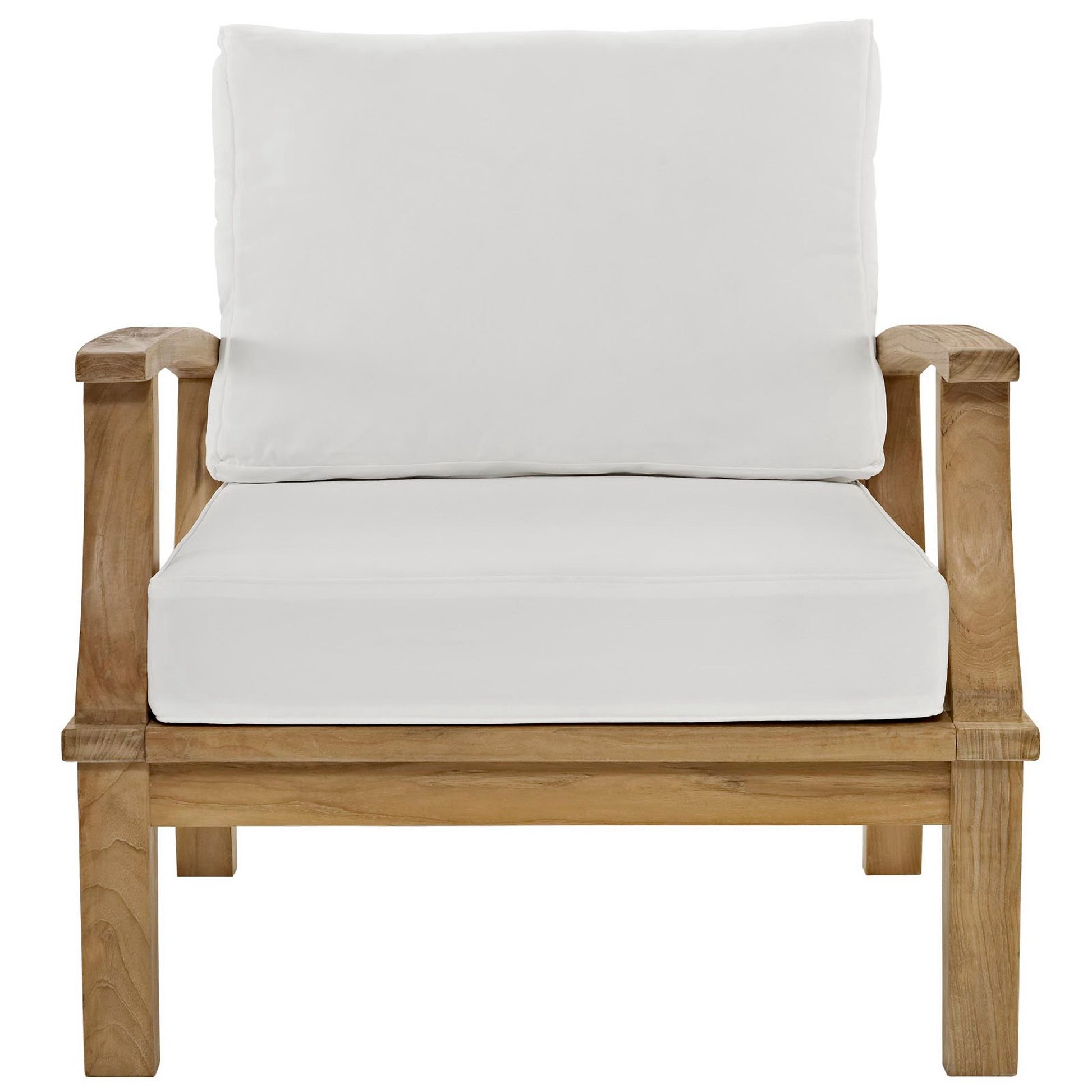 Marina Outdoor Patio Teak Armchair by Modway - Best Buy Furniture