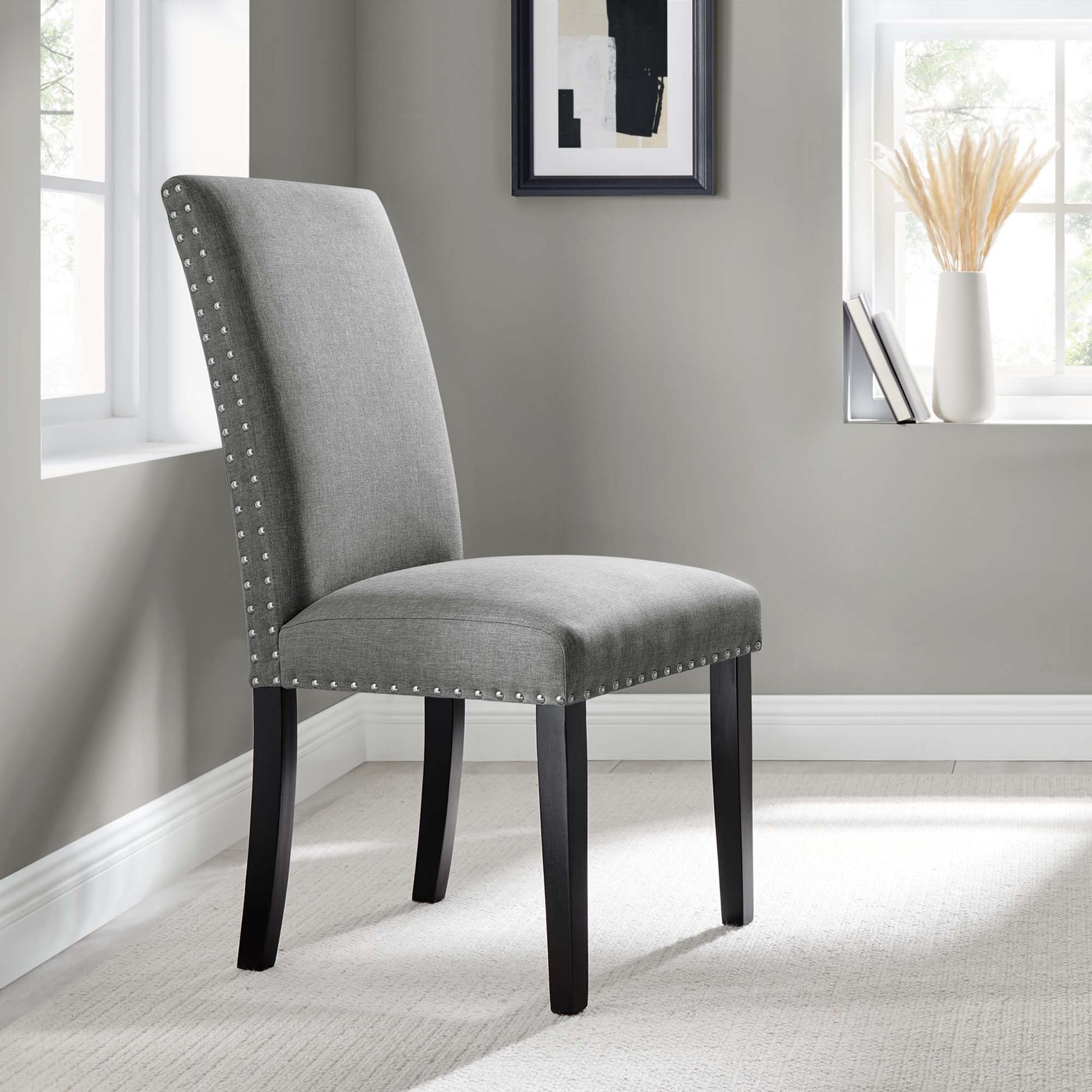 Parcel Dining Upholstered Fabric Side Chair by Modway - Best Buy Furniture