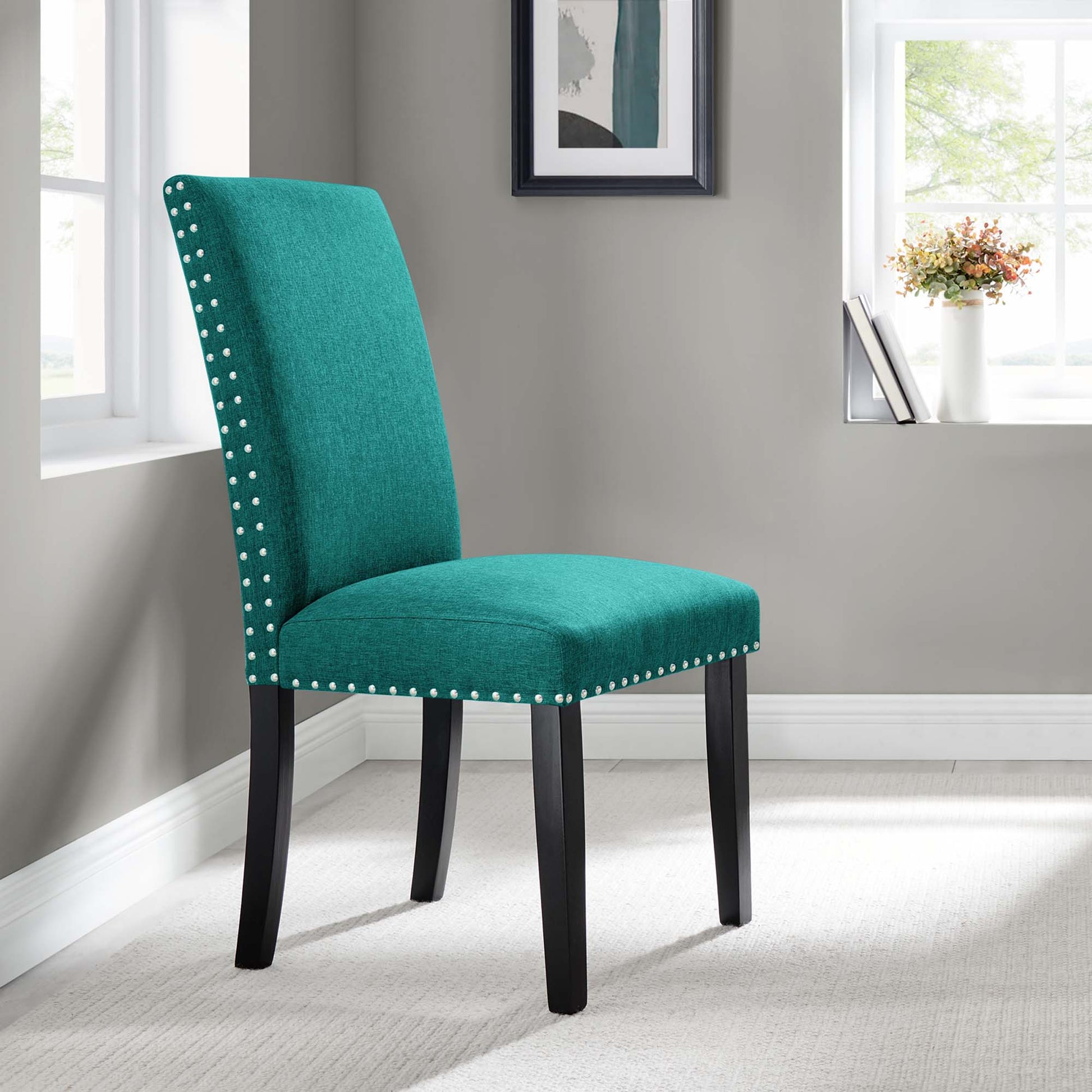 Parcel Dining Upholstered Fabric Side Chair by Modway - Best Buy Furniture