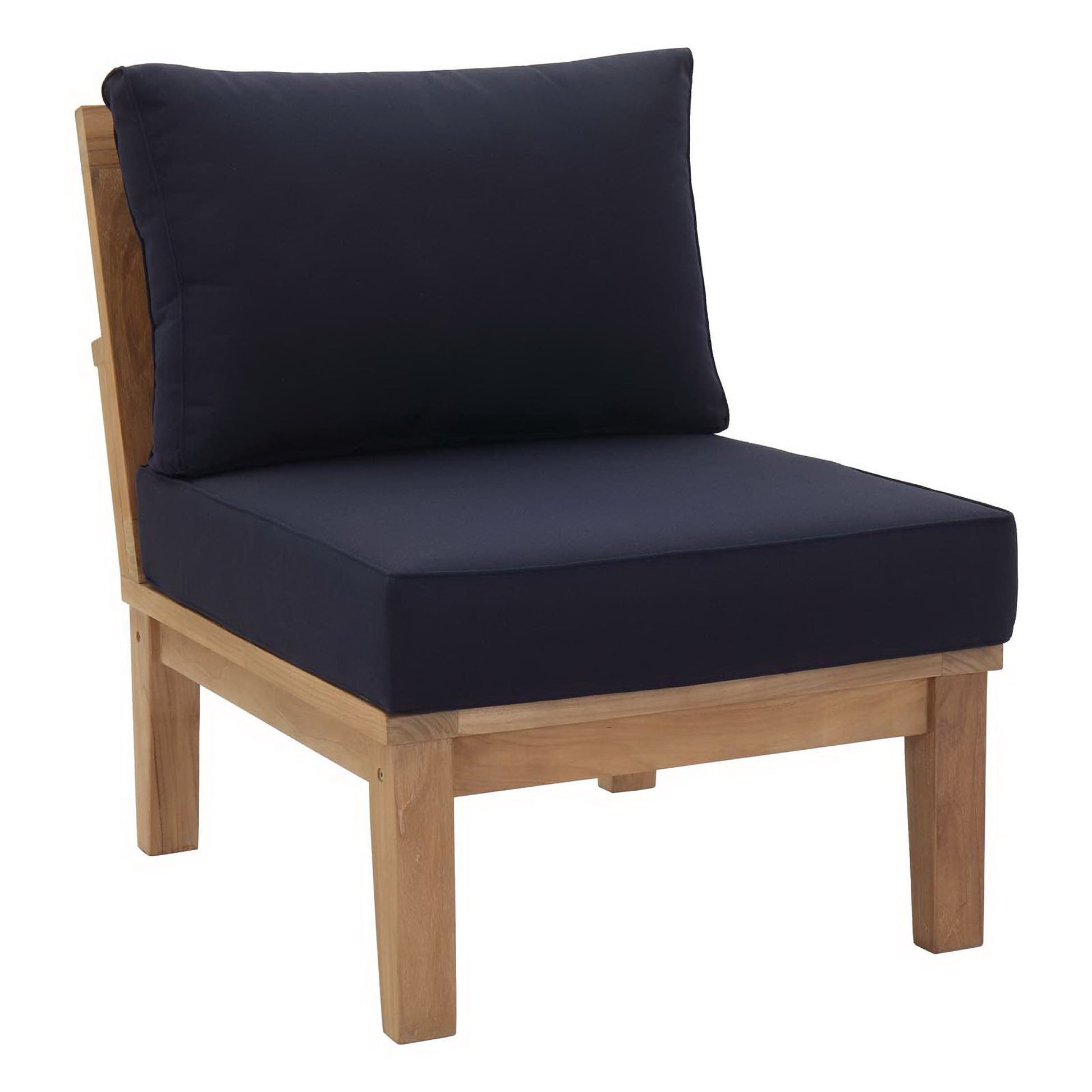 Marina 7 Piece Outdoor Patio Teak Set by Modway - Best Buy Furniture