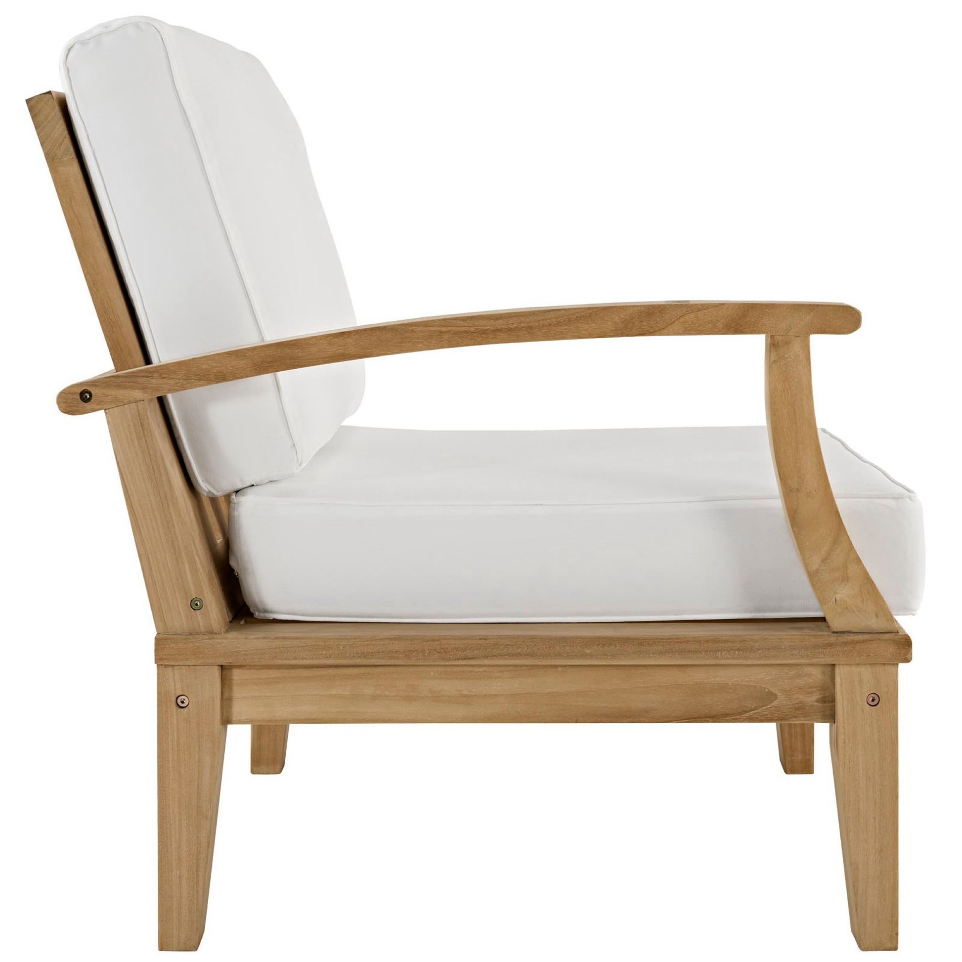 Marina 7 Piece Outdoor Patio Teak Set by Modway - Best Buy Furniture