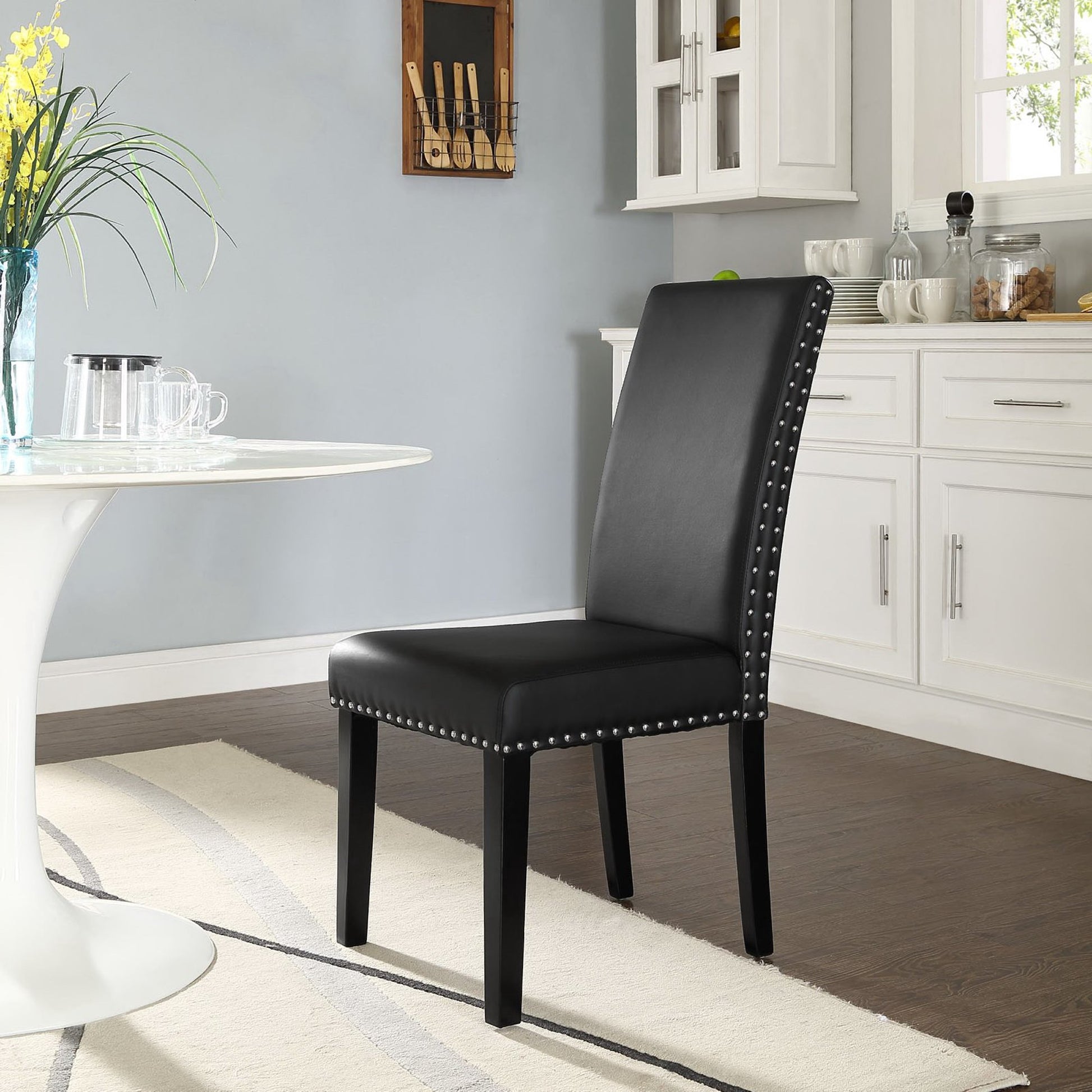 Parcel Dining Faux Leather Side Chair by Modway - Best Buy Furniture