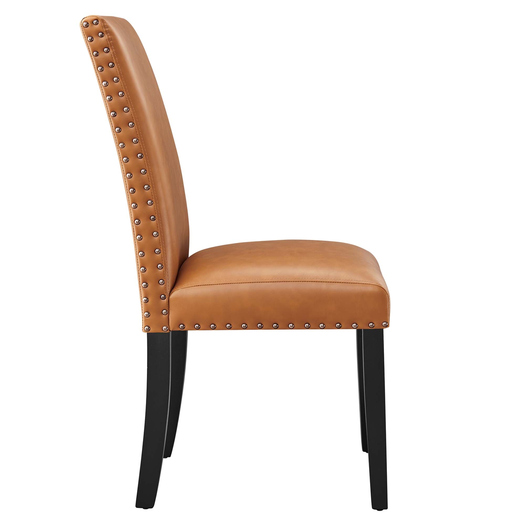Parcel Dining Faux Leather Side Chair by Modway - Best Buy Furniture