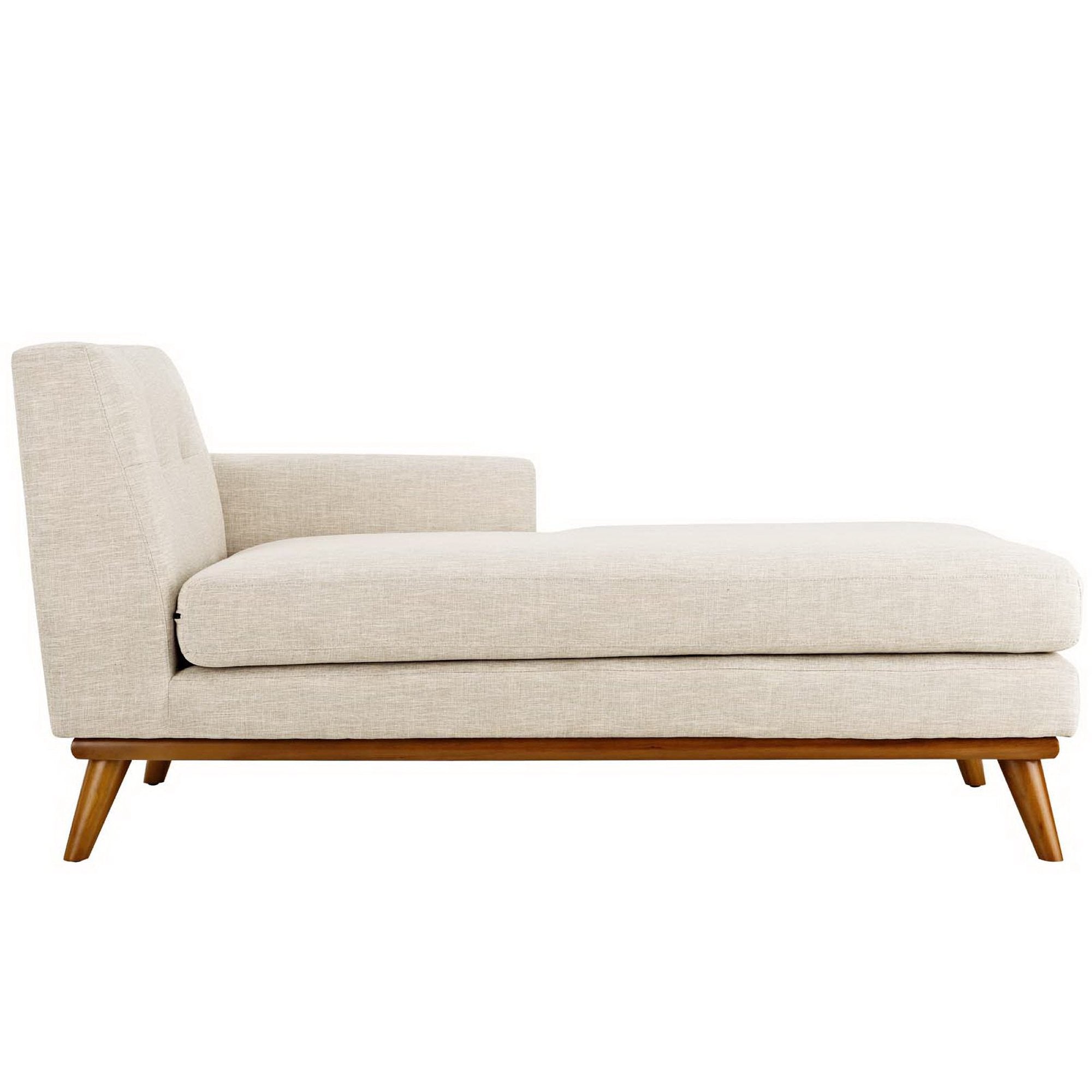 Engage Right-Facing Upholstered Fabric Chaise by Modway