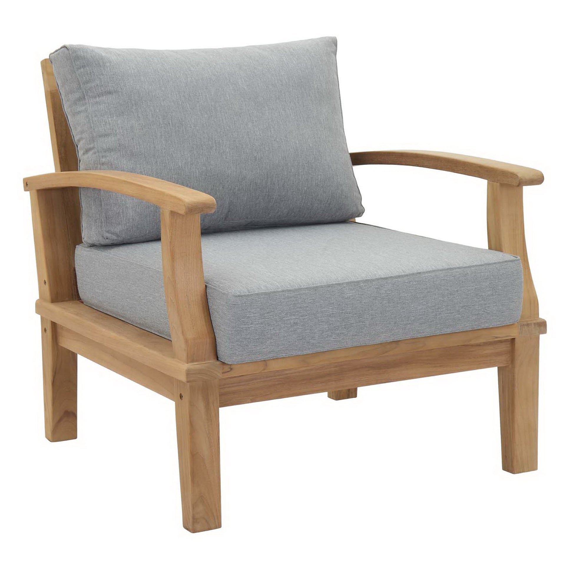 Marina 8 Piece Outdoor Patio Teak Set by Modway - Best Buy Furniture