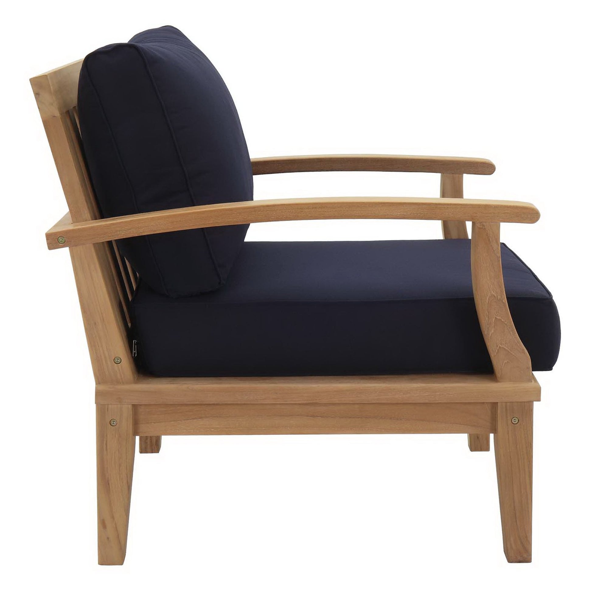 Marina 8 Piece Outdoor Patio Teak Set by Modway - Best Buy Furniture
