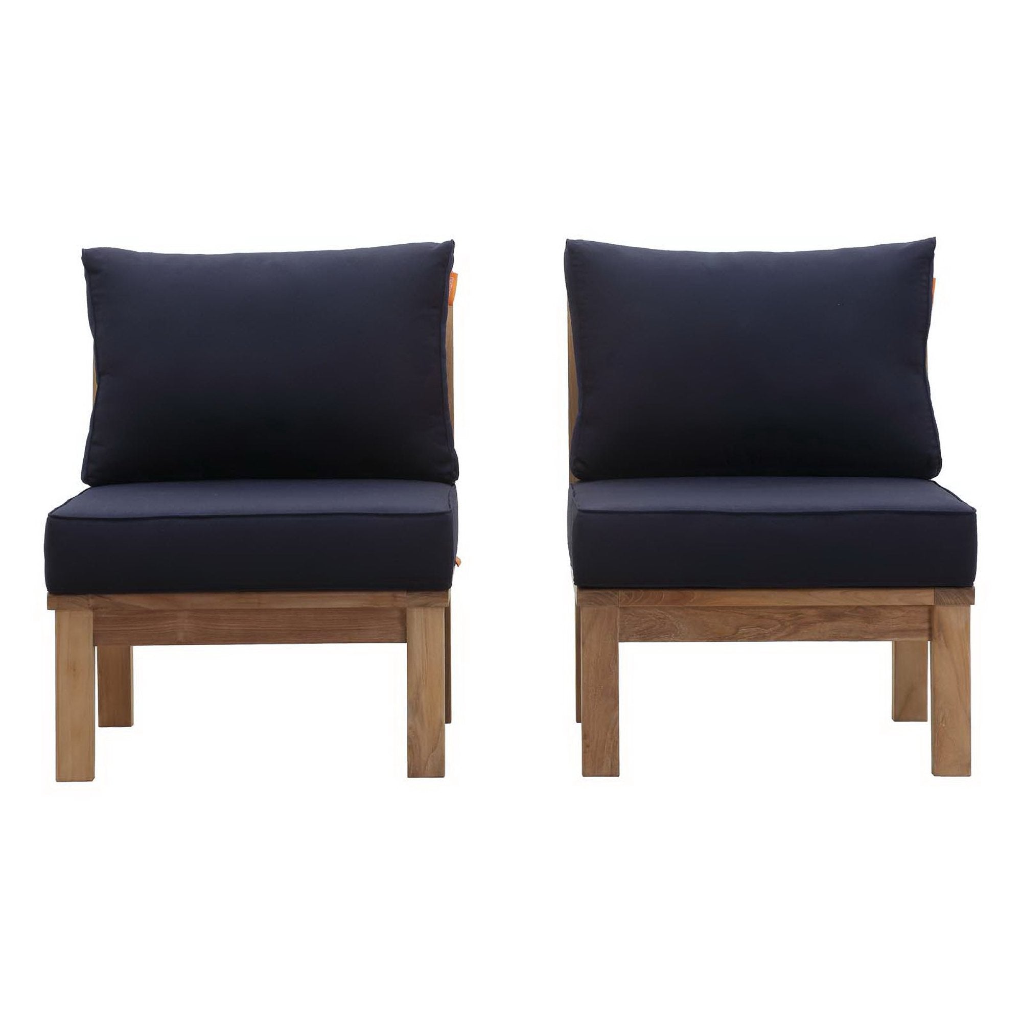 Marina 2 Piece Outdoor Patio Teak Set by Modway