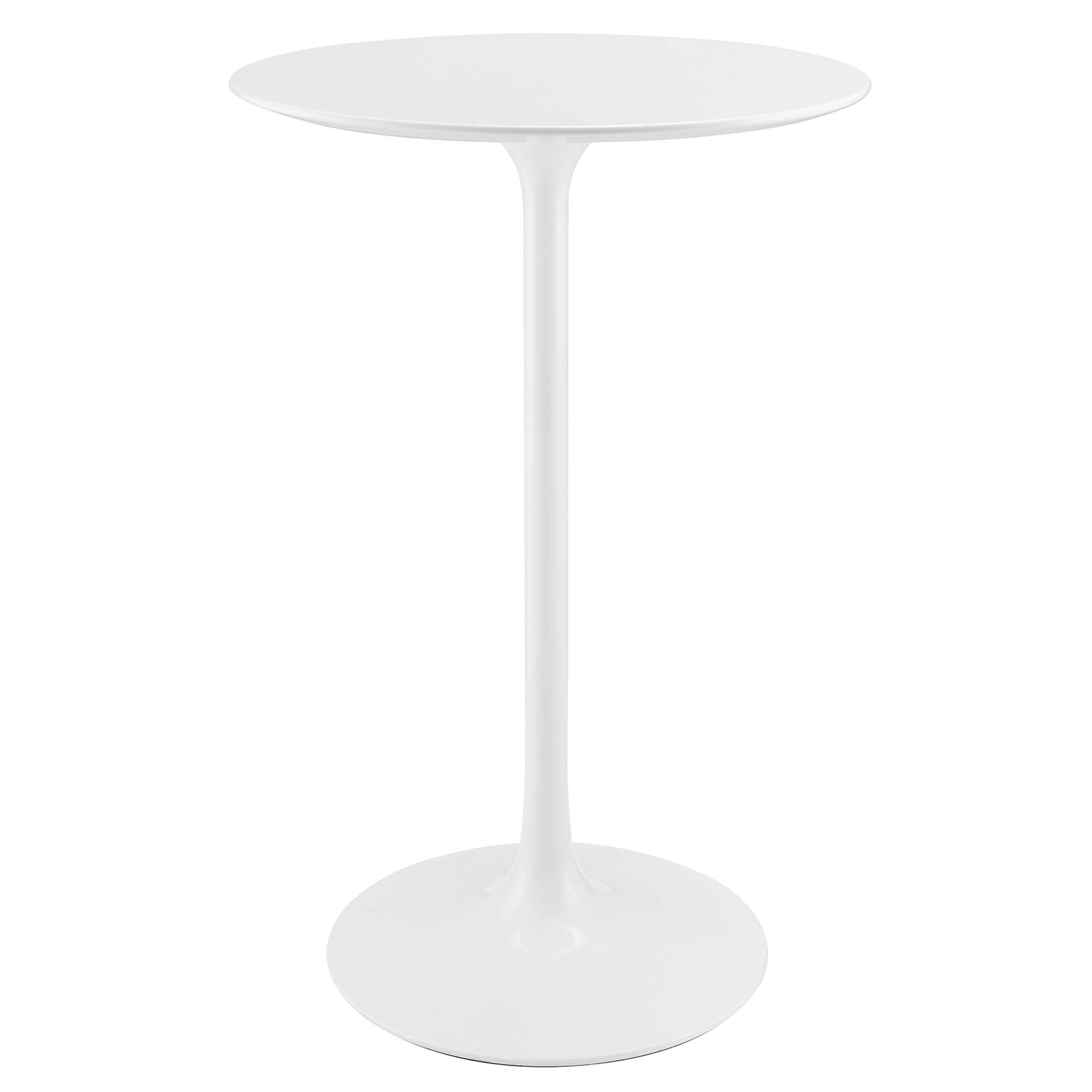 Lippa 28" Round Wood Bar Table by Modway - Best Buy Furniture