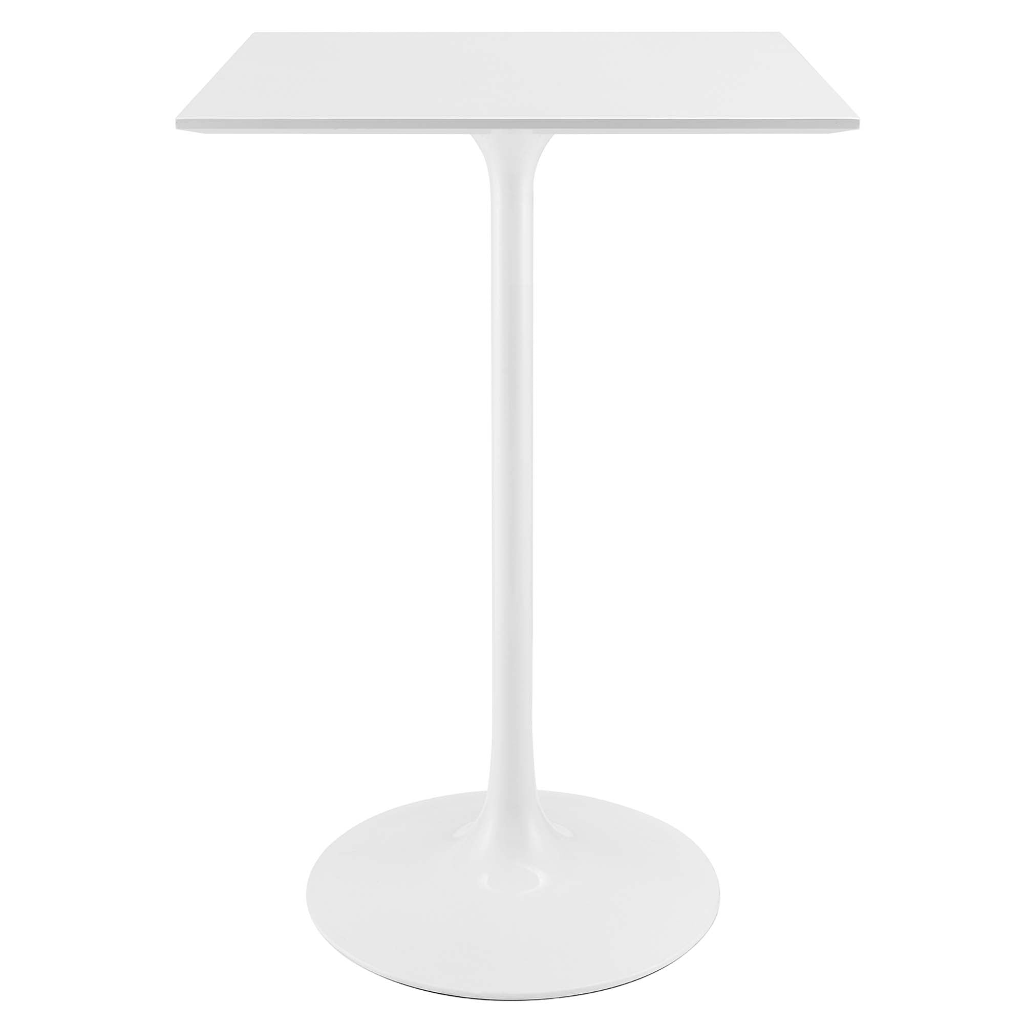 Lippa 28" Square Wood Bar Table by Modway - Best Buy Furniture