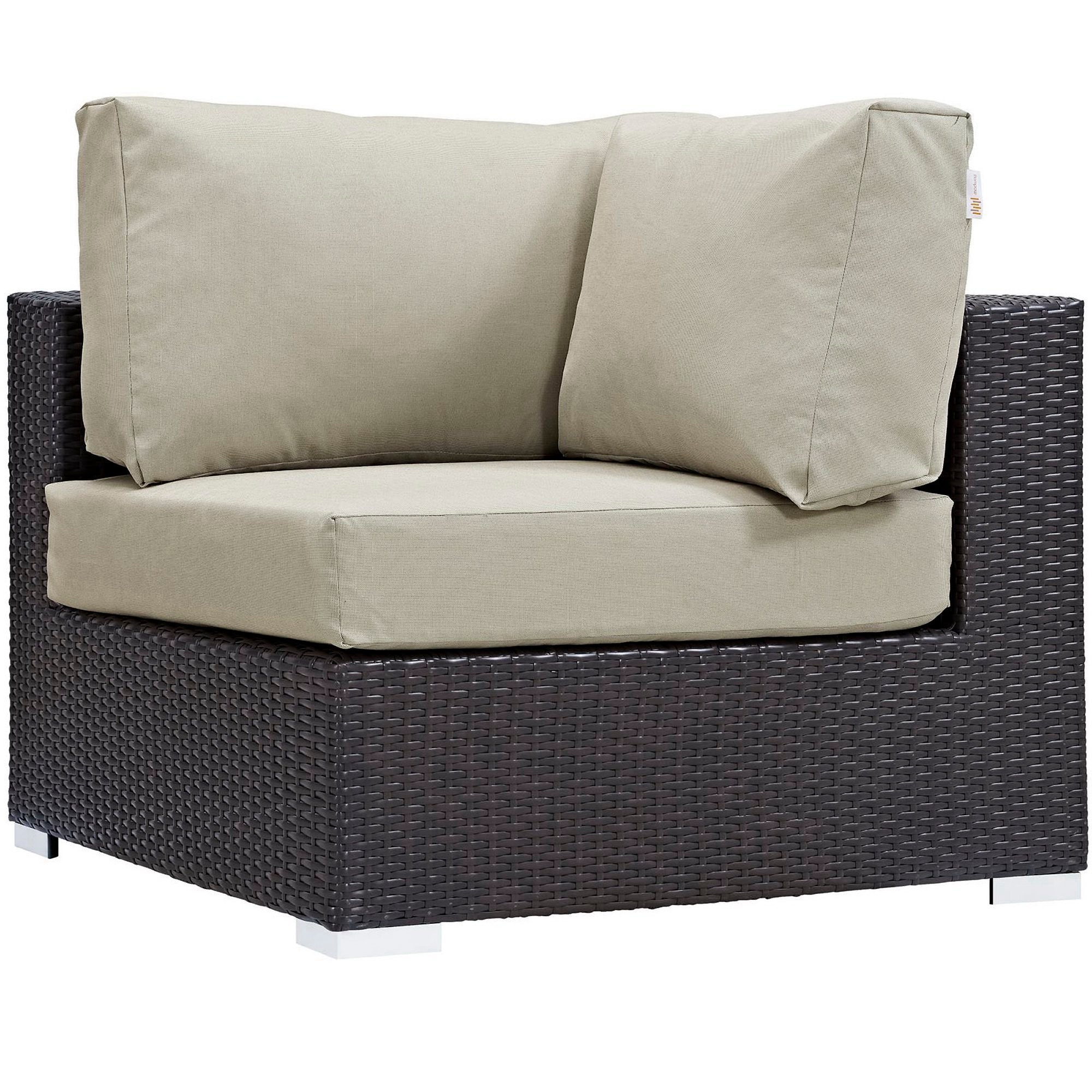 Convene 5 Piece Outdoor Patio Sectional Set by Modway