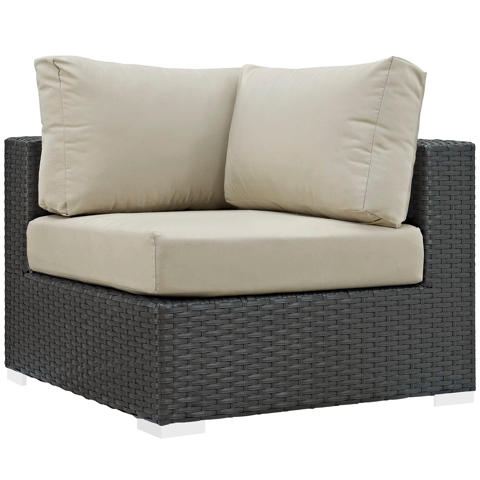 Sojourn Outdoor Patio Sunbrella� Corner by Modway