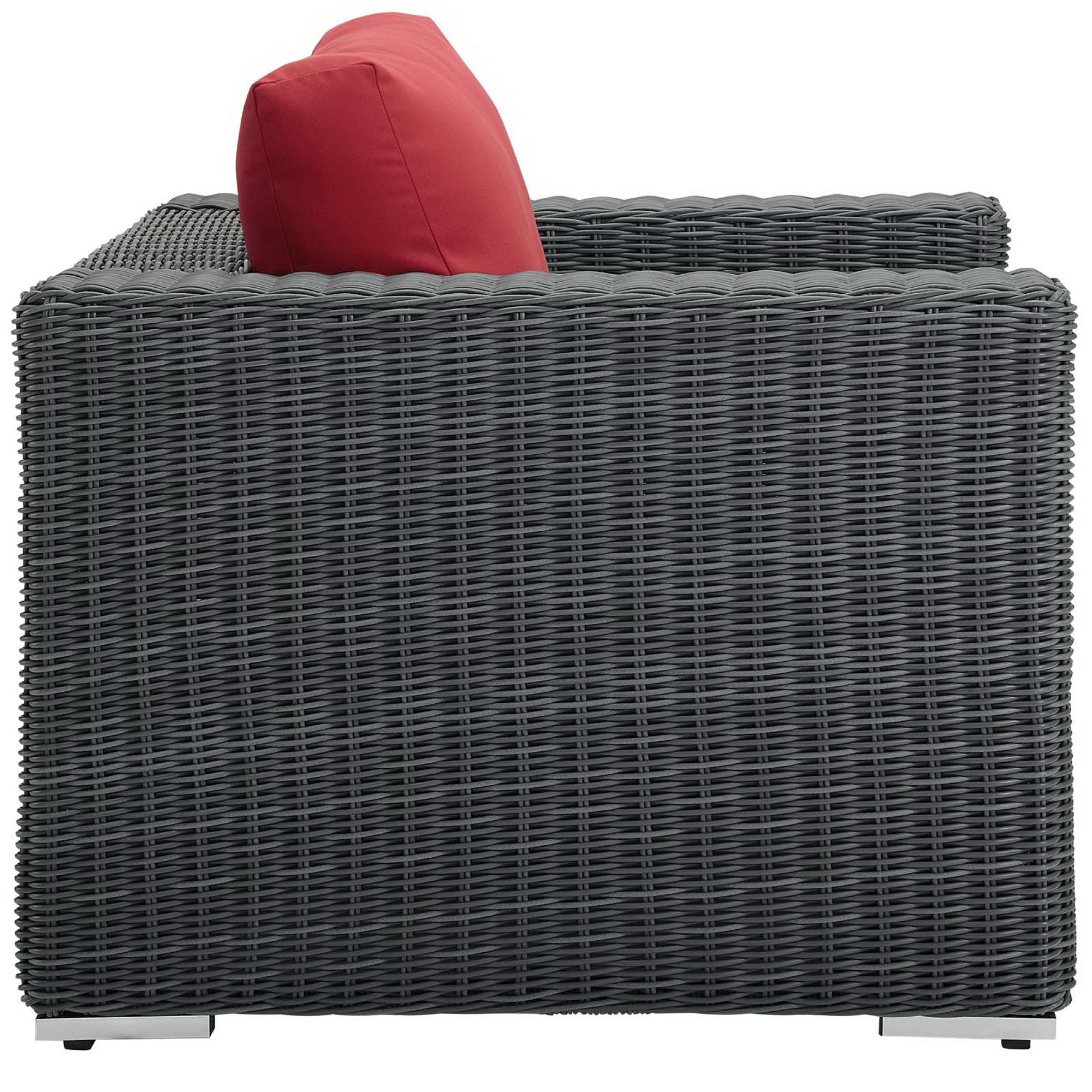 Summon Outdoor Patio Fabric Sunbrella� Armchair by Modway