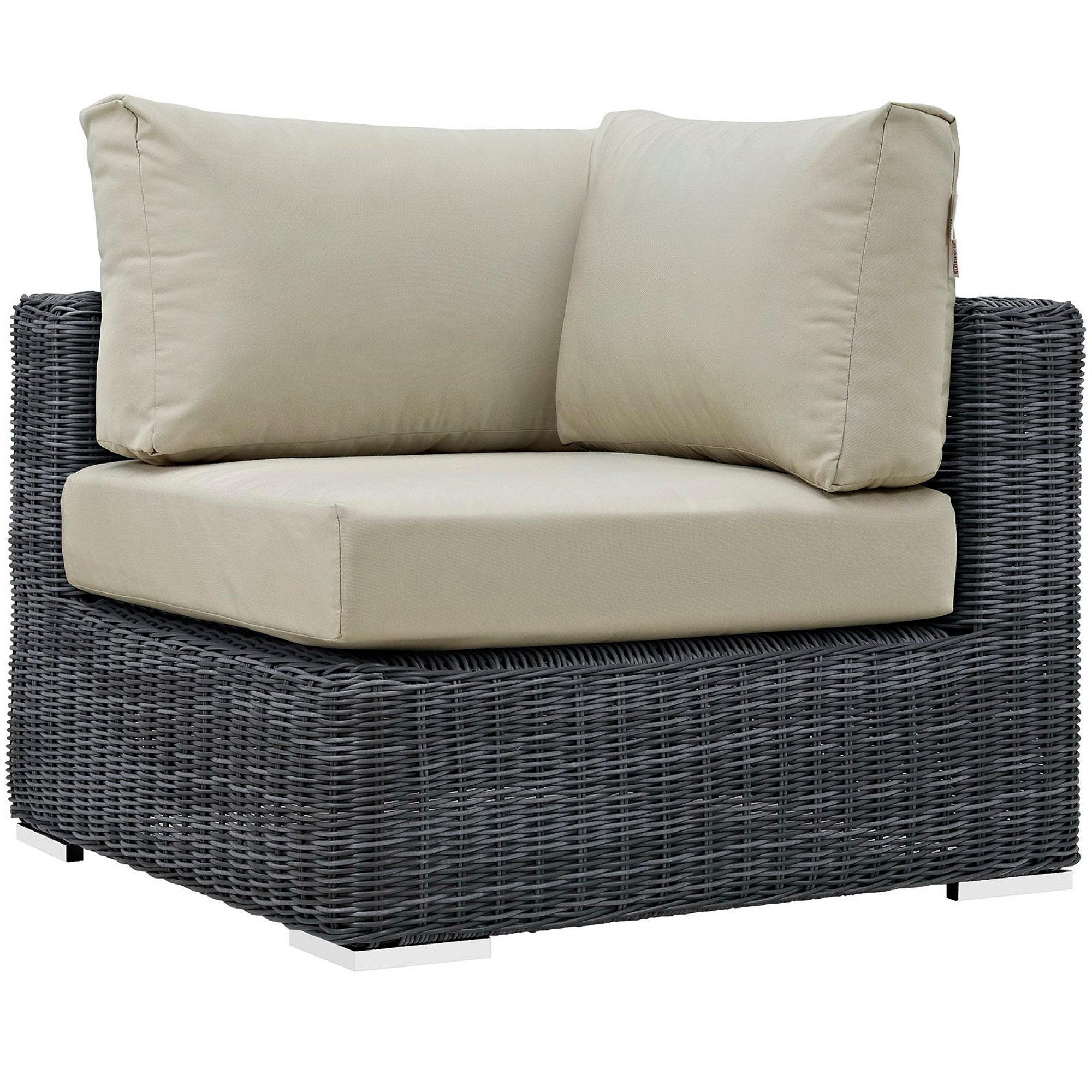 Summon Outdoor Patio Sunbrella� Corner by Modway