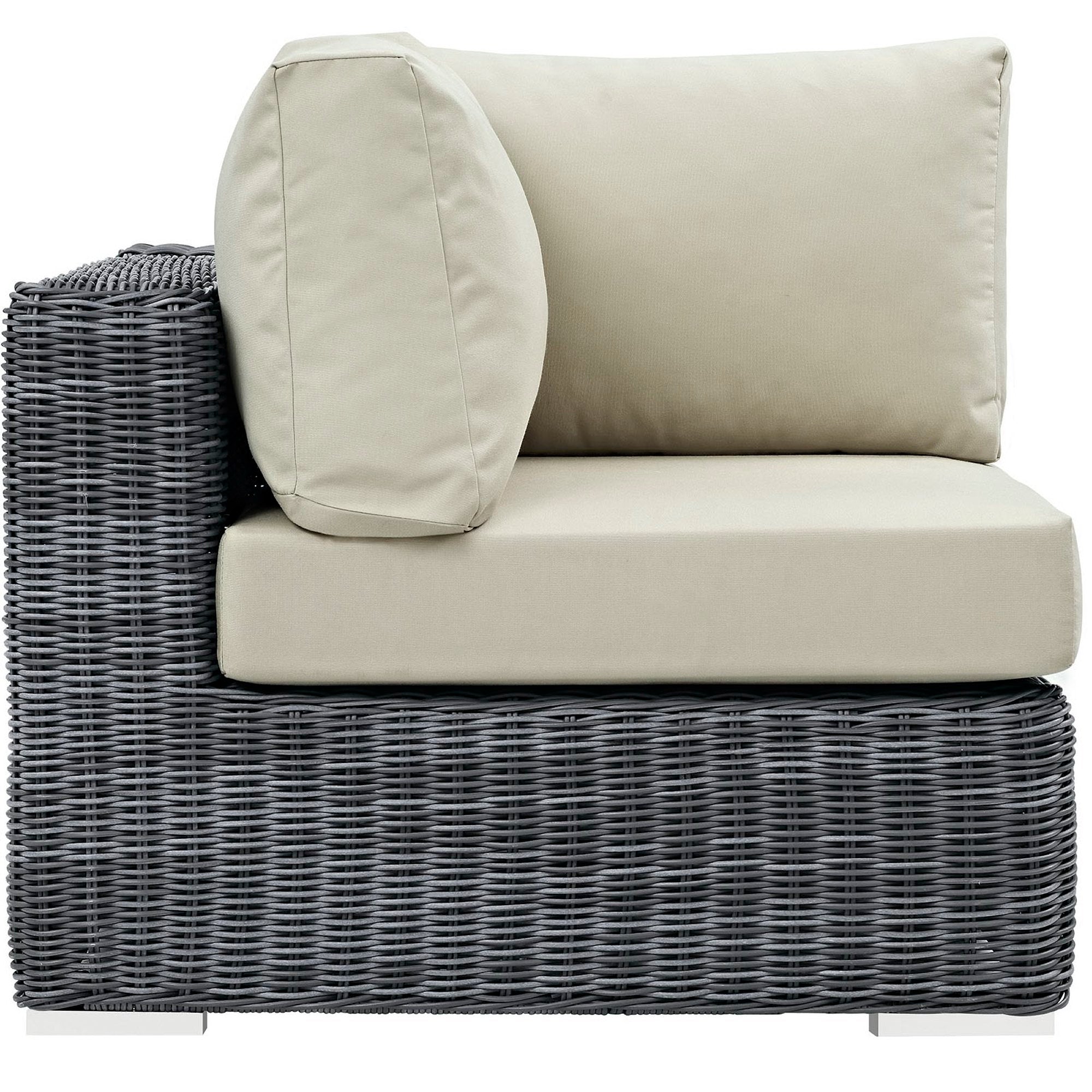 Summon Outdoor Patio Sunbrella� Corner by Modway