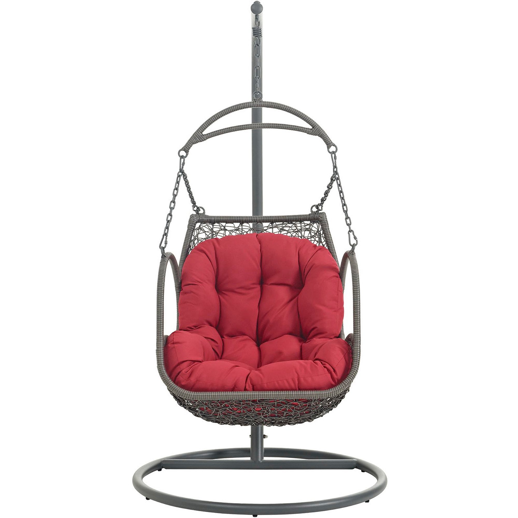 Arbor Outdoor Patio Wood Swing Chair by Modway