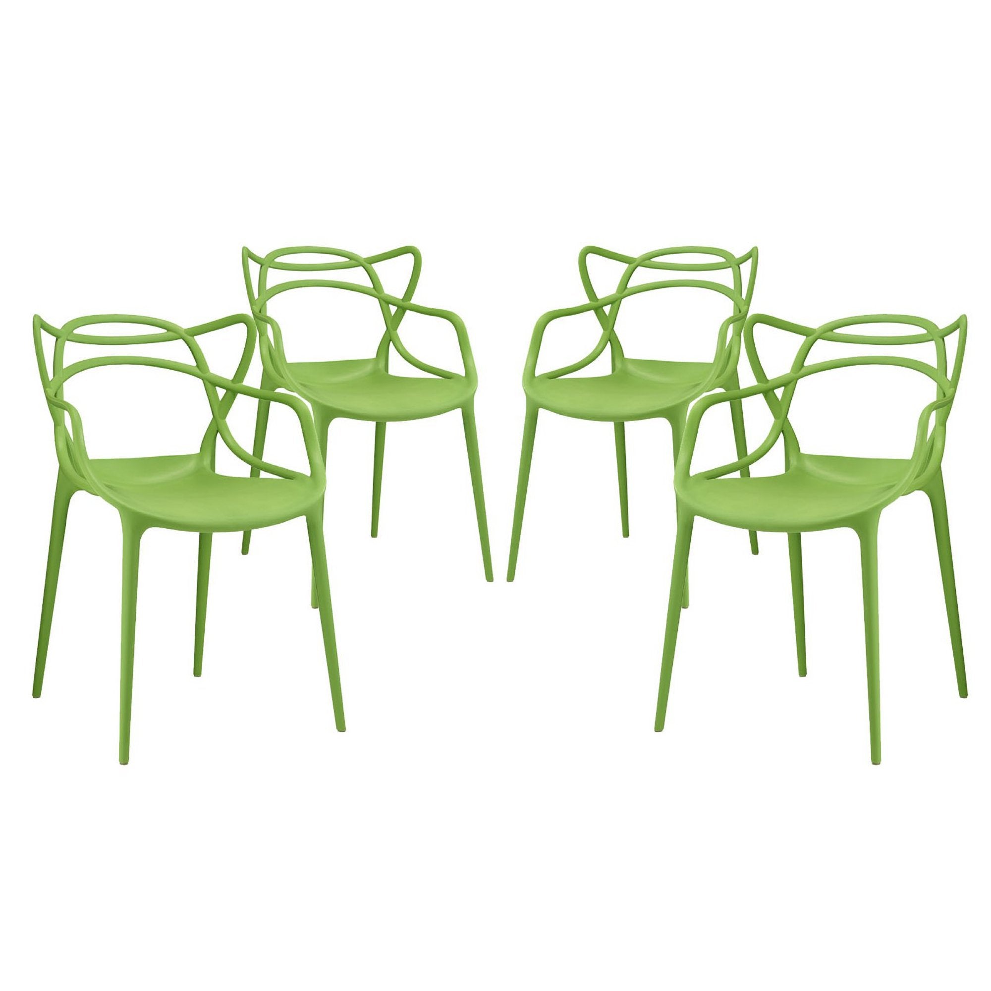 Entangled Dining Set Set of 4 by Modway