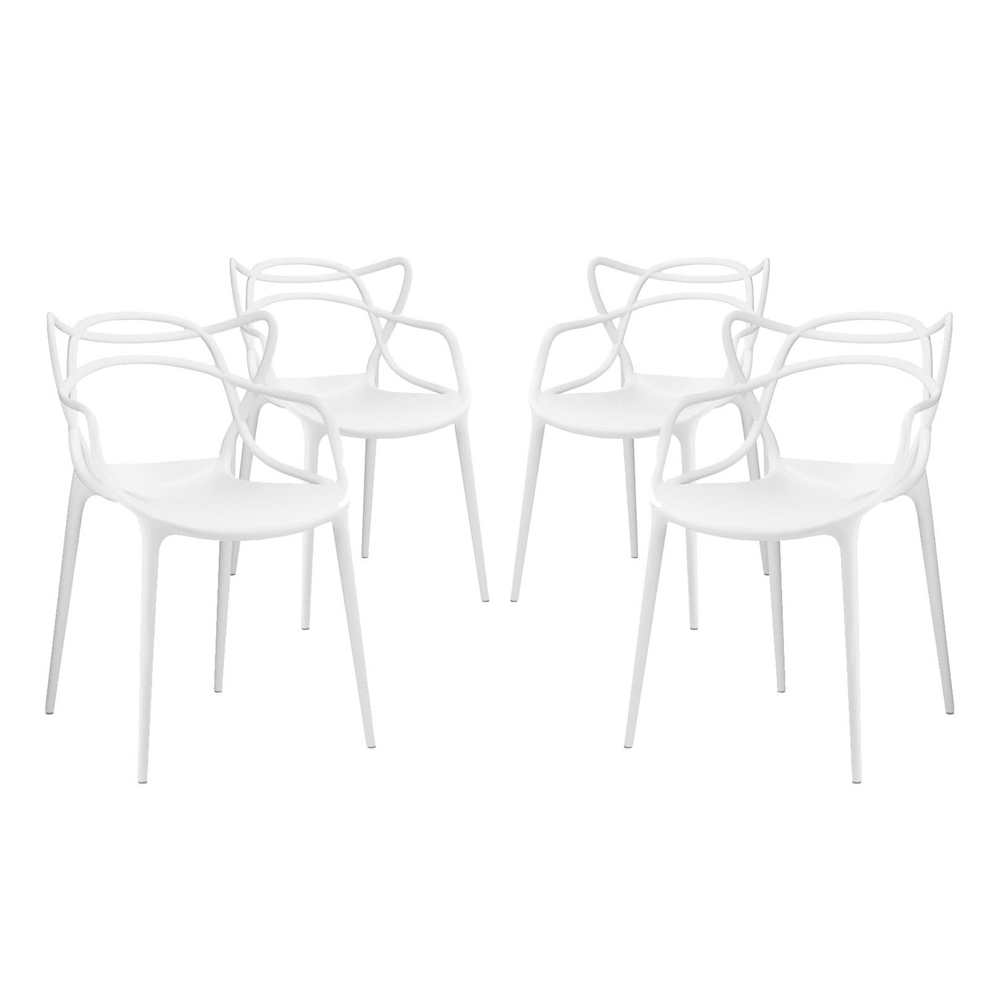 Entangled Dining Set Set of 4 by Modway