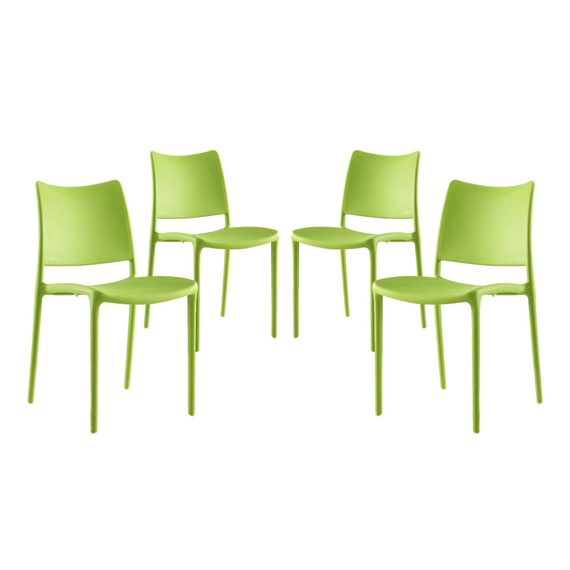 Hipster Dining Side Chair Set of 4 by Modway