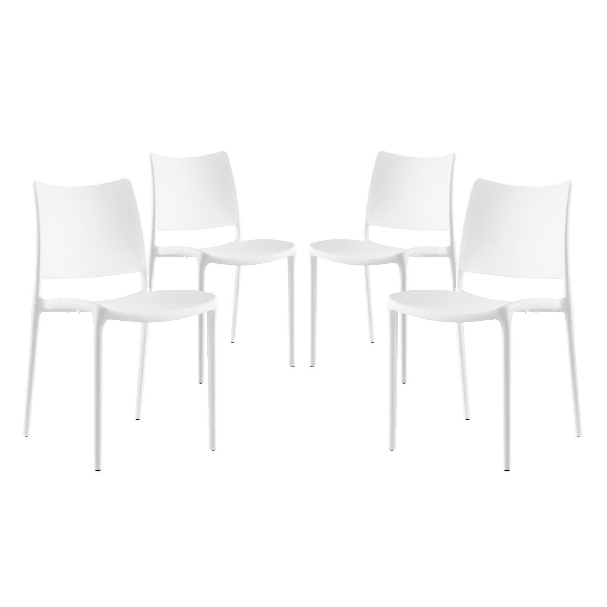 Hipster Dining Side Chair Set of 4 by Modway