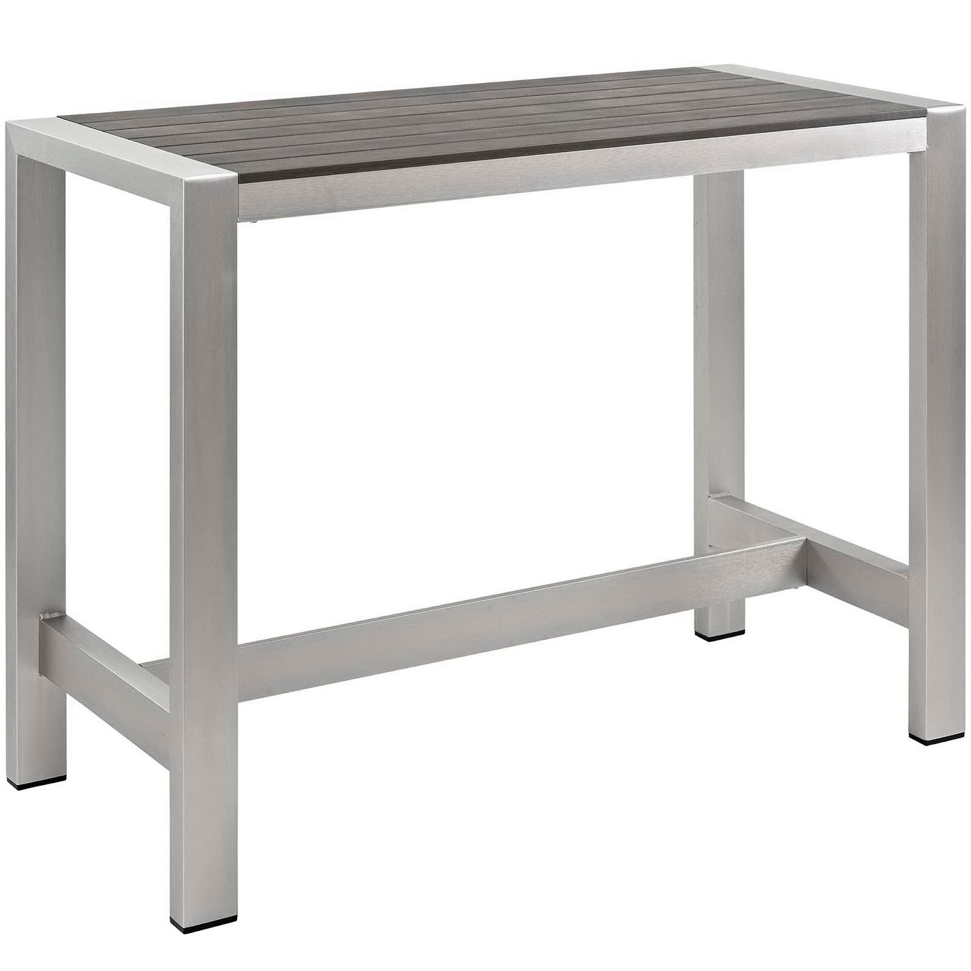 Shore 5 Piece Outdoor Patio Aluminum Dining Set by Modway