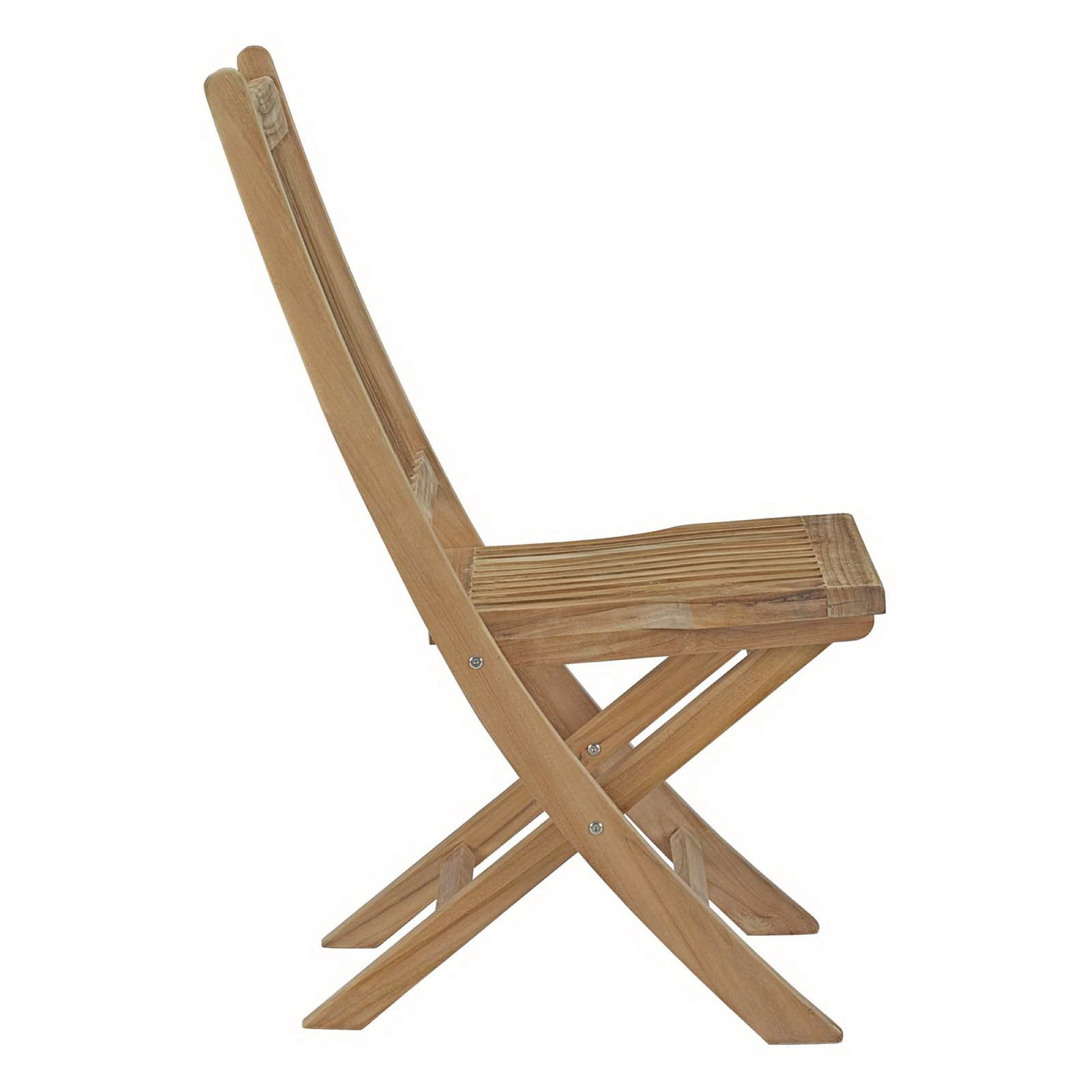 Marina Outdoor Patio Teak Folding Chair by Modway - Best Buy Furniture