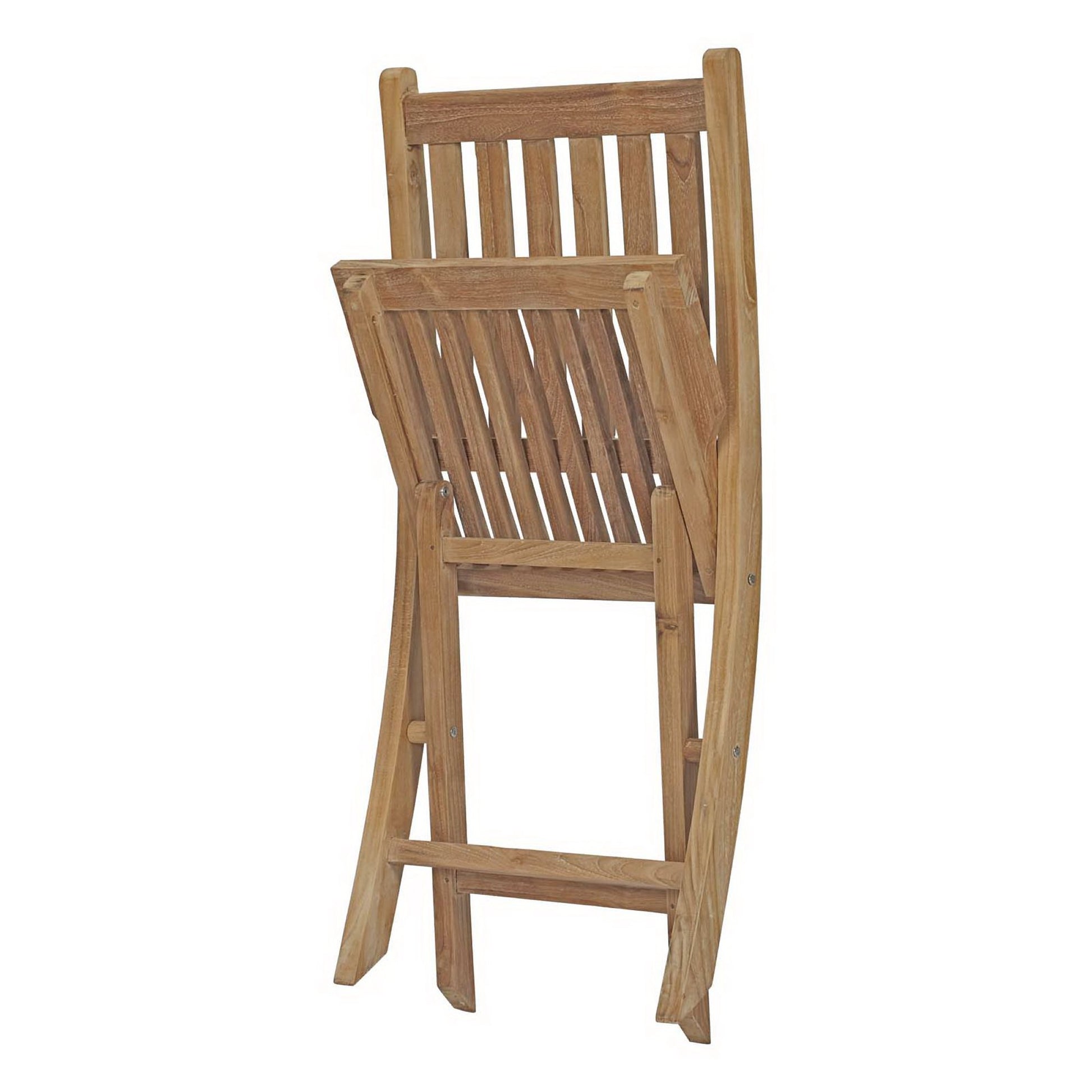 Marina Outdoor Patio Teak Folding Chair by Modway - Best Buy Furniture