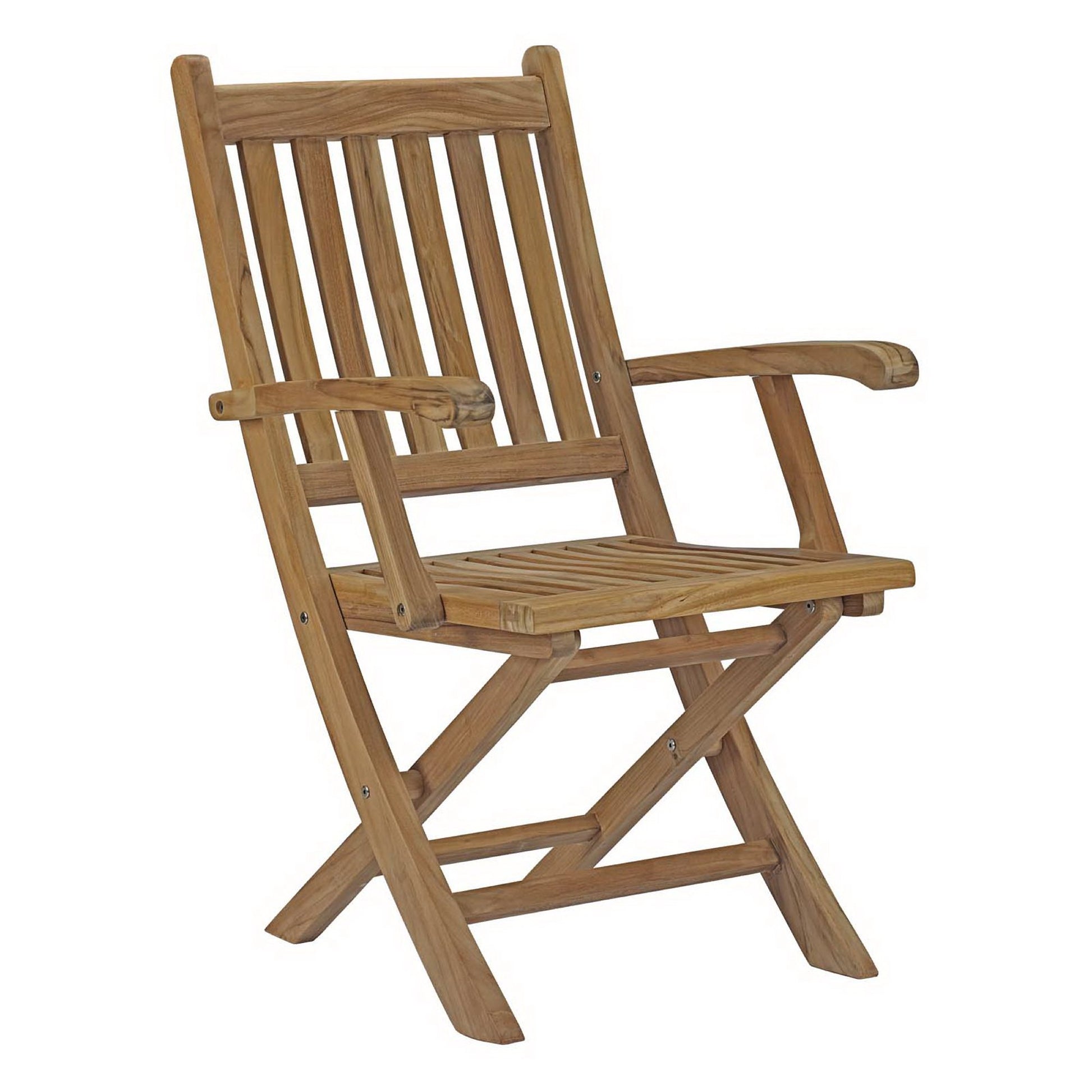 Marina Outdoor Patio Teak Folding Chair by Modway - Best Buy Furniture
