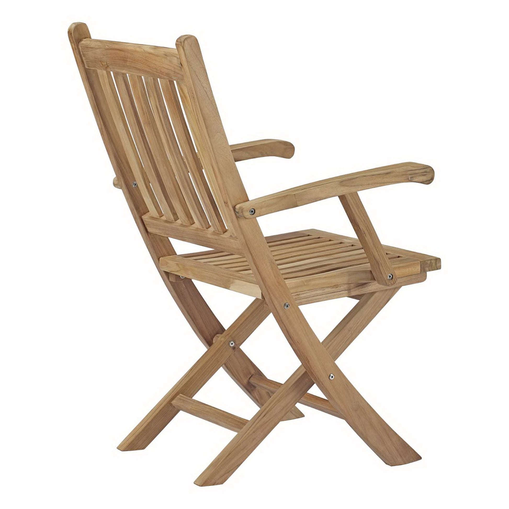 Marina Outdoor Patio Teak Folding Chair by Modway - Best Buy Furniture