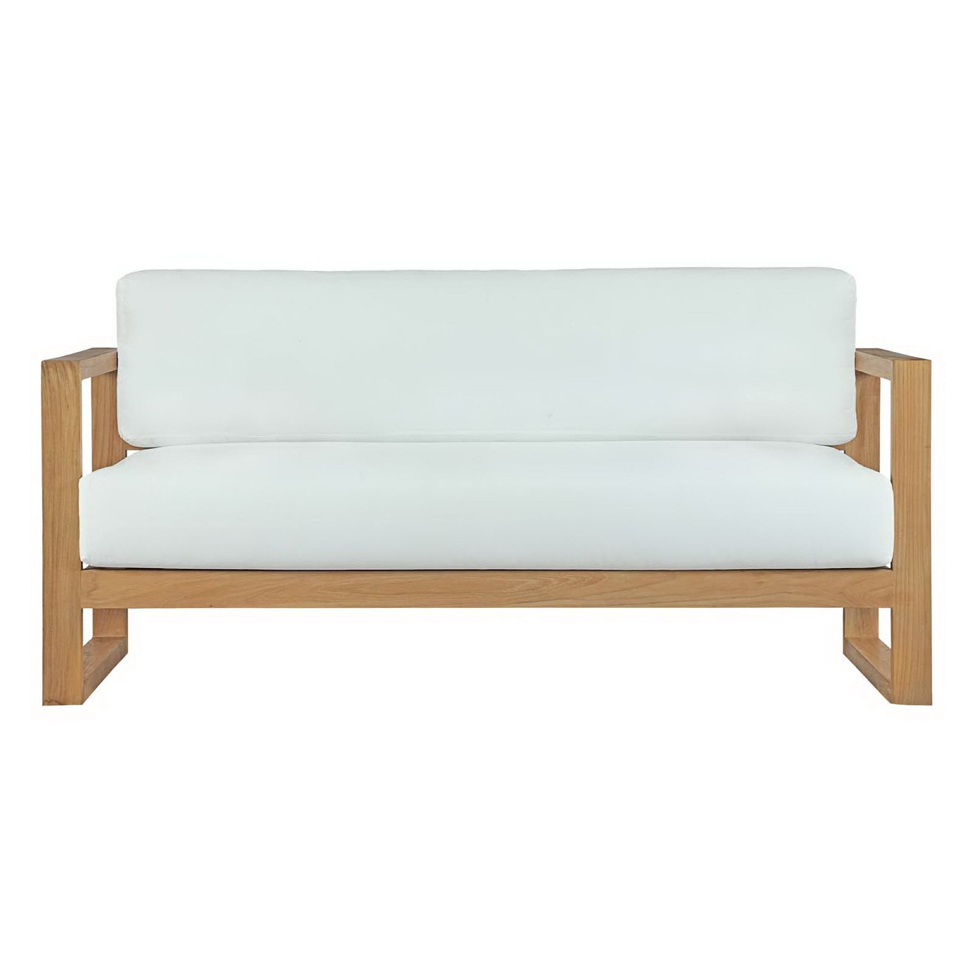 Upland Outdoor Patio Teak Sofa by Modway