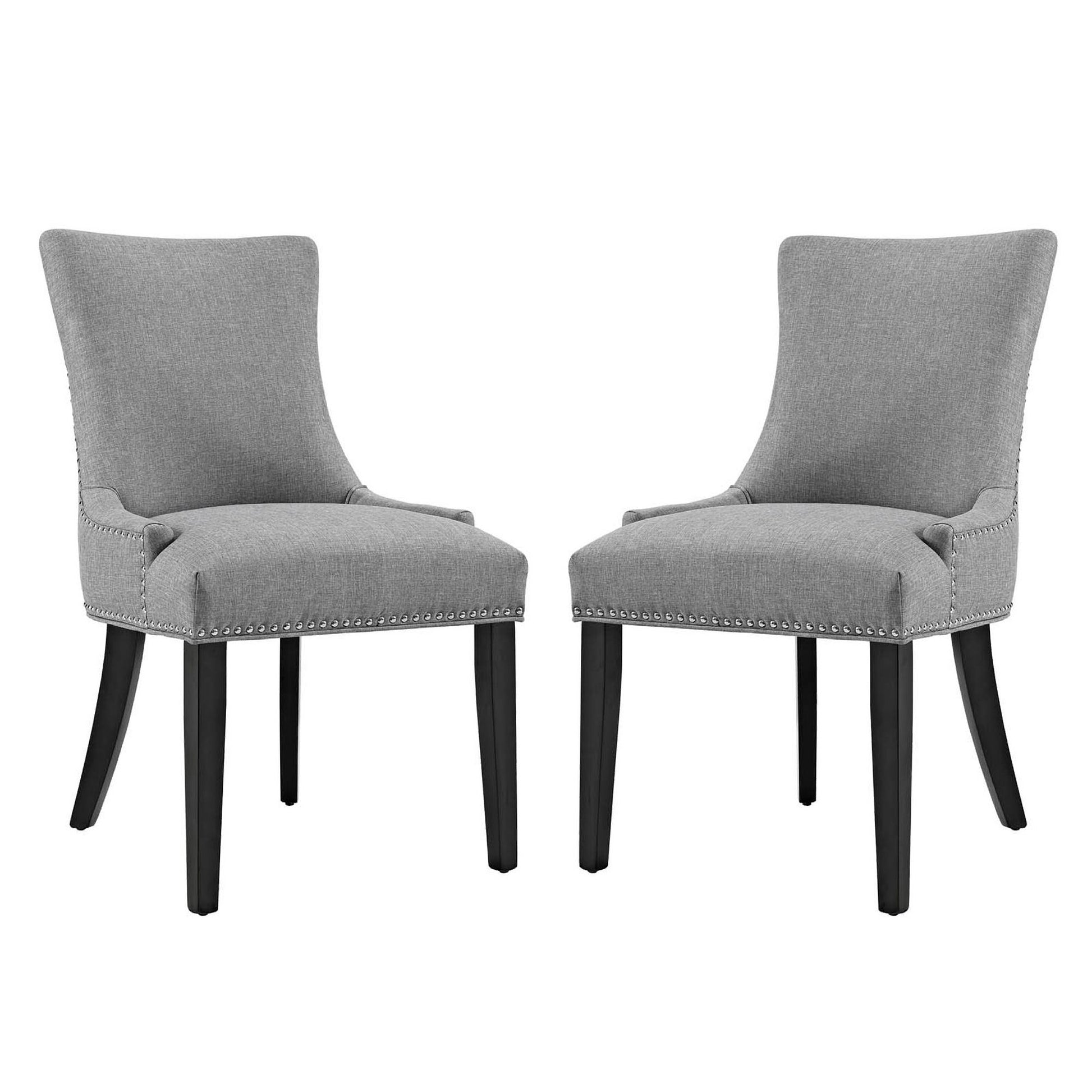 Marquis Fabric Dining Side Chair Set of 2 by Modway - Best Buy Furniture