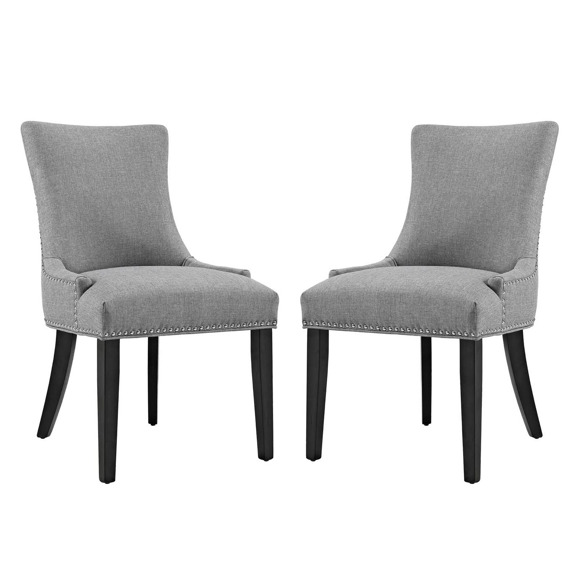 Marquis Fabric Dining Side Chair Set of 2 by Modway - Best Buy Furniture