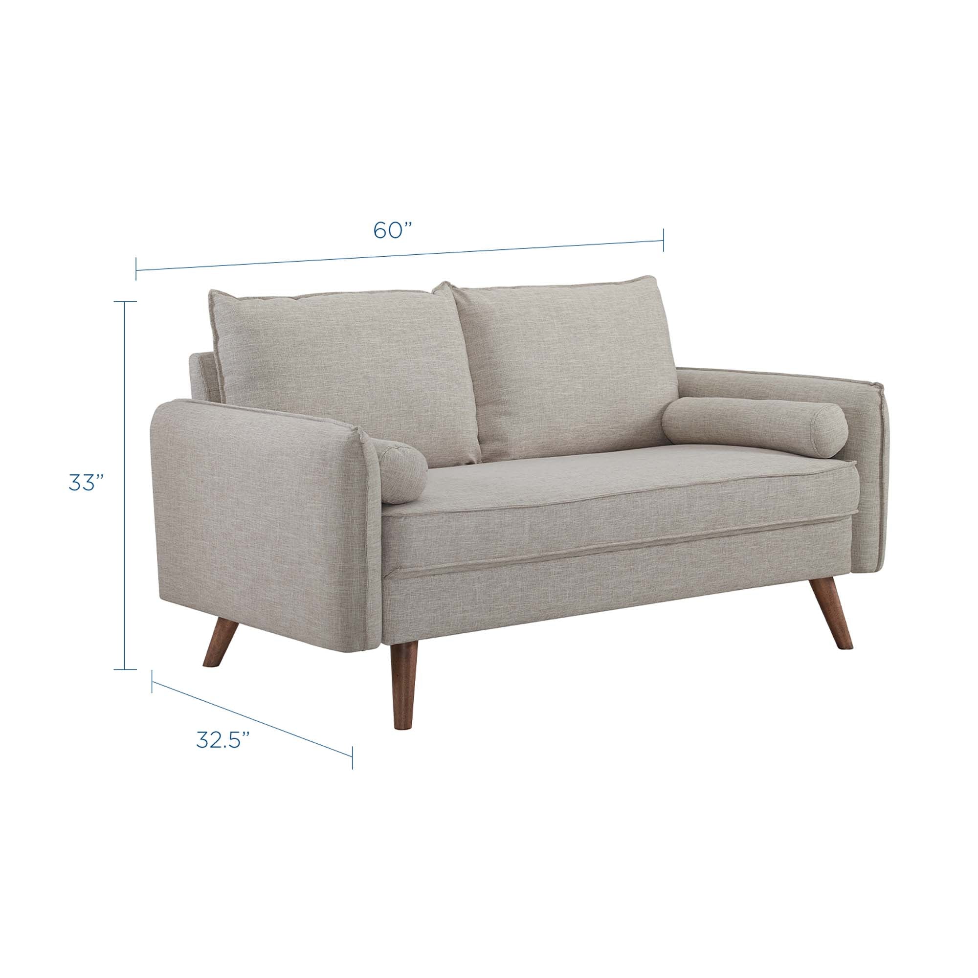 Revive Upholstered Fabric Loveseat by Modway - Best Buy Furniture