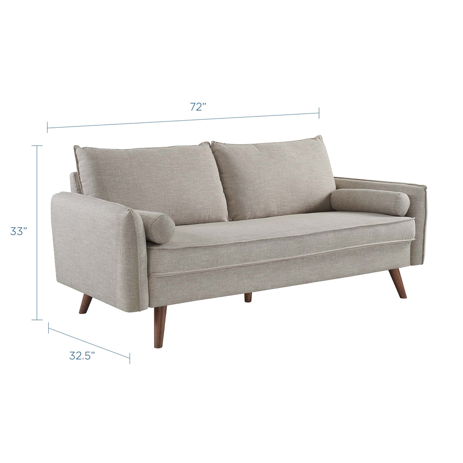 Revive Upholstered Fabric Sofa by Modway - Best Buy Furniture
