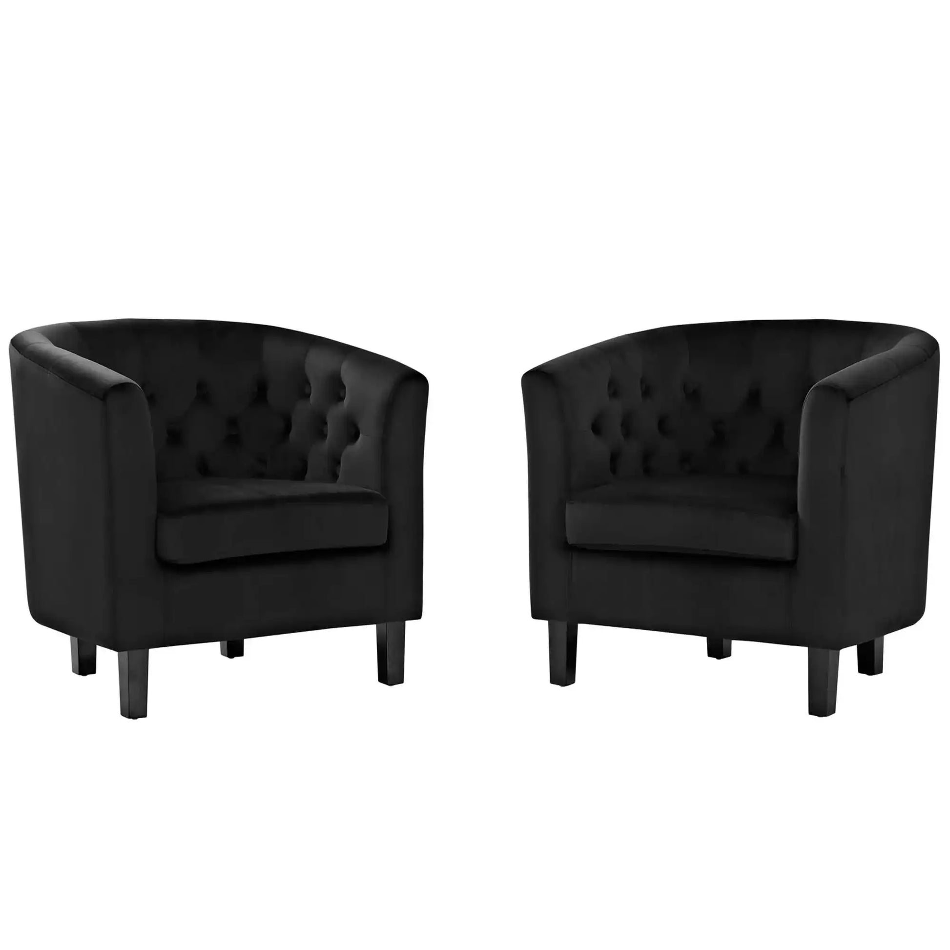 Prospect 2 Piece Performance Velvet Armchair Set by Modway - Best Buy Furniture