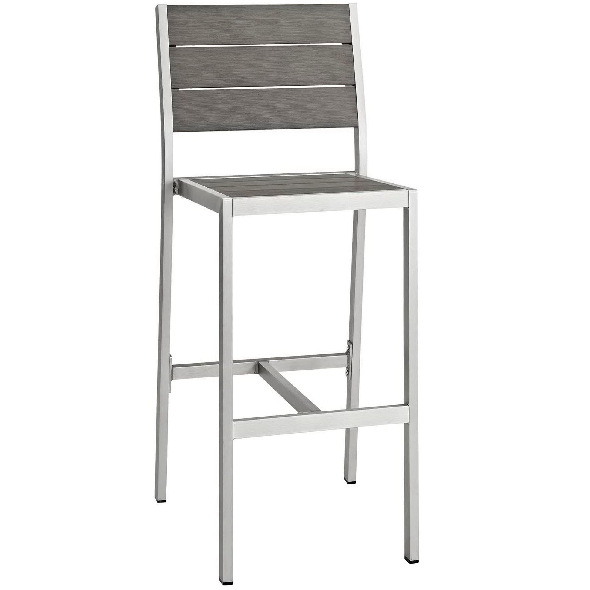 Shore 3 Piece Outdoor Patio Aluminum Pub Set by Modway - Best Buy Furniture