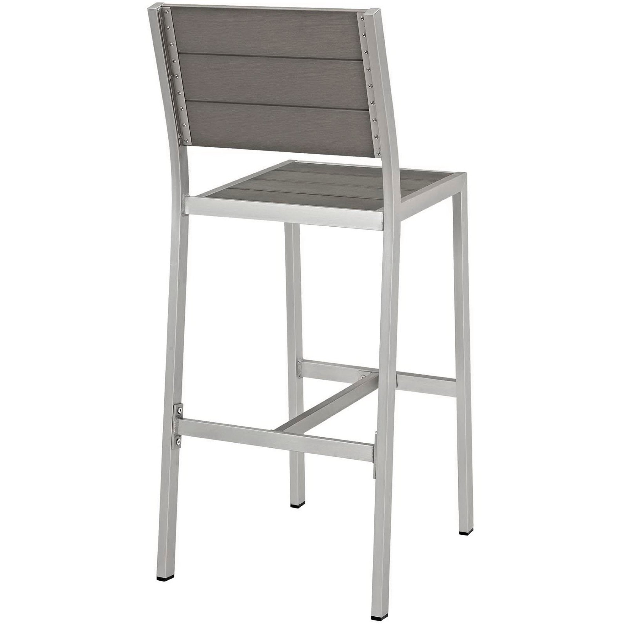 Shore 3 Piece Outdoor Patio Aluminum Pub Set by Modway - Best Buy Furniture