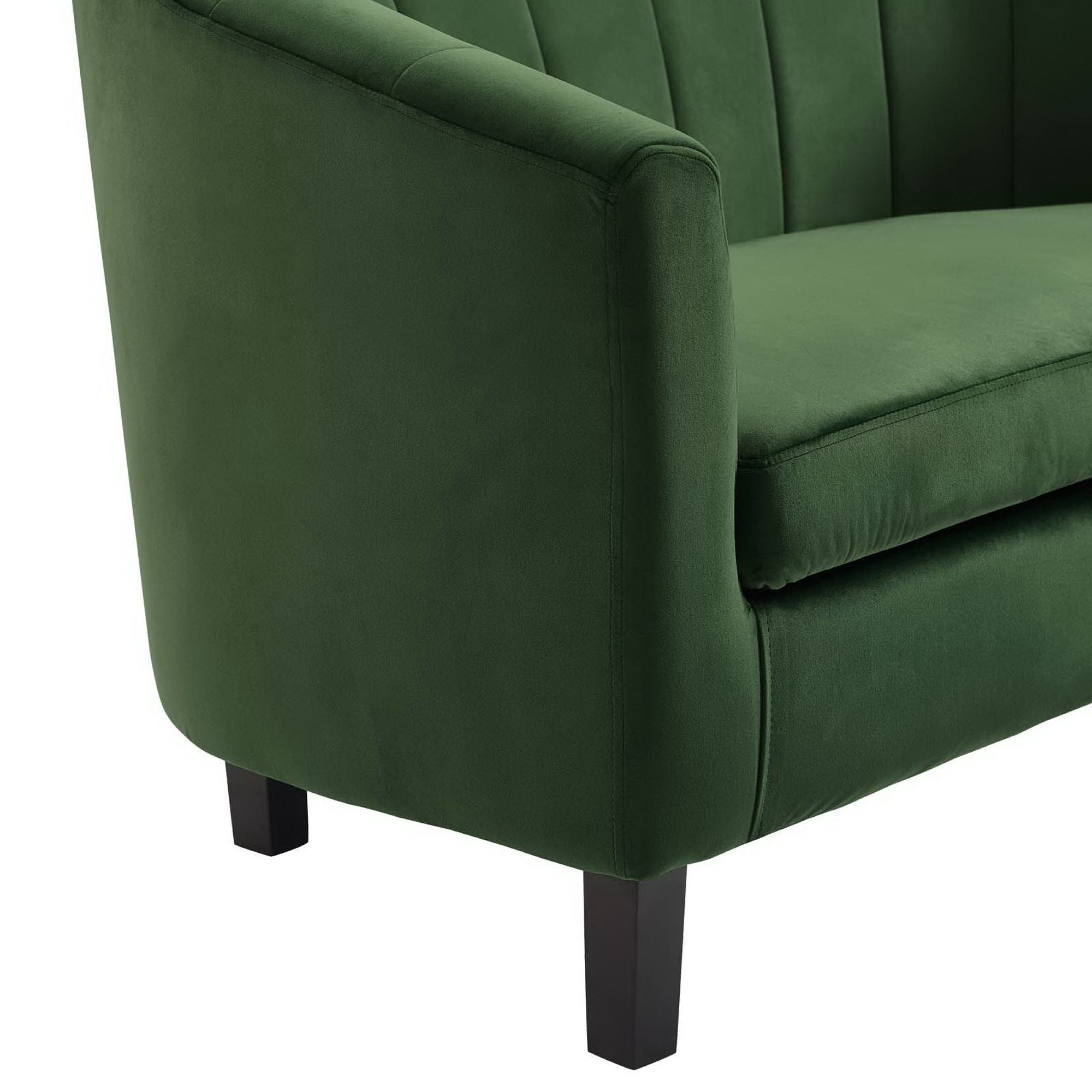 Prospect Channel Tufted Performance Velvet Armchair by Modway - Best Buy Furniture