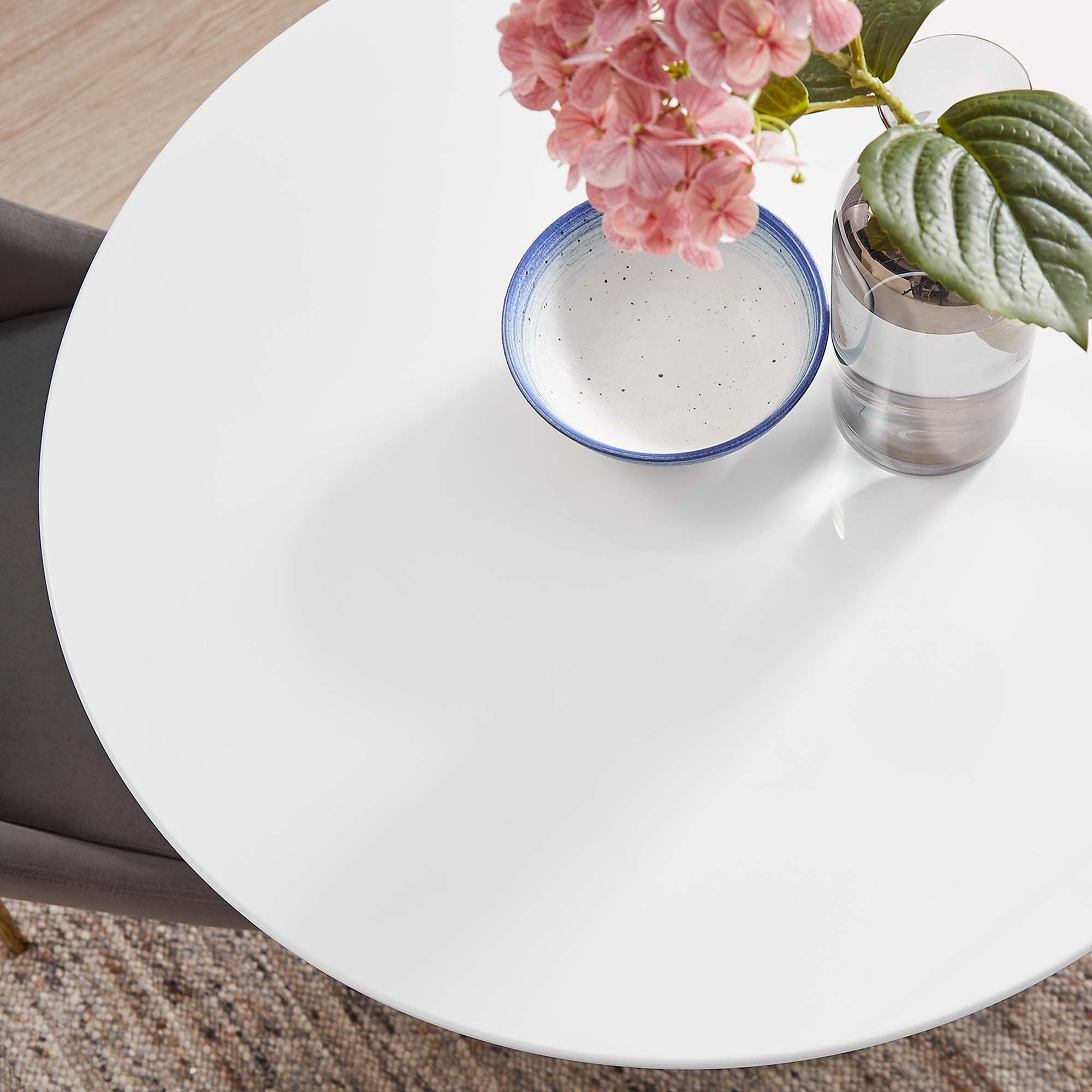 Lippa 28" Round Wood Dining Table by Modway - Best Buy Furniture