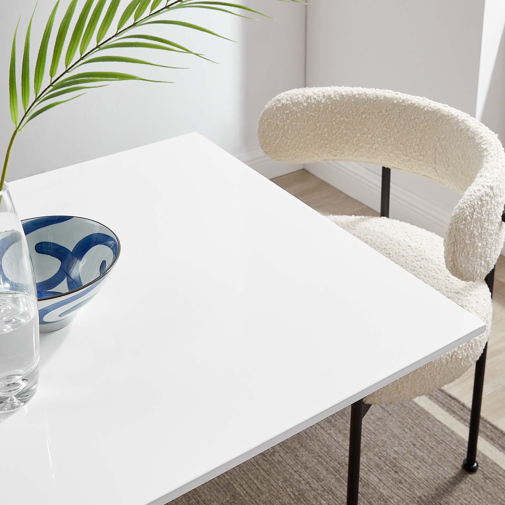 Lippa 28" Square Wood Dining Table by Modway - Best Buy Furniture