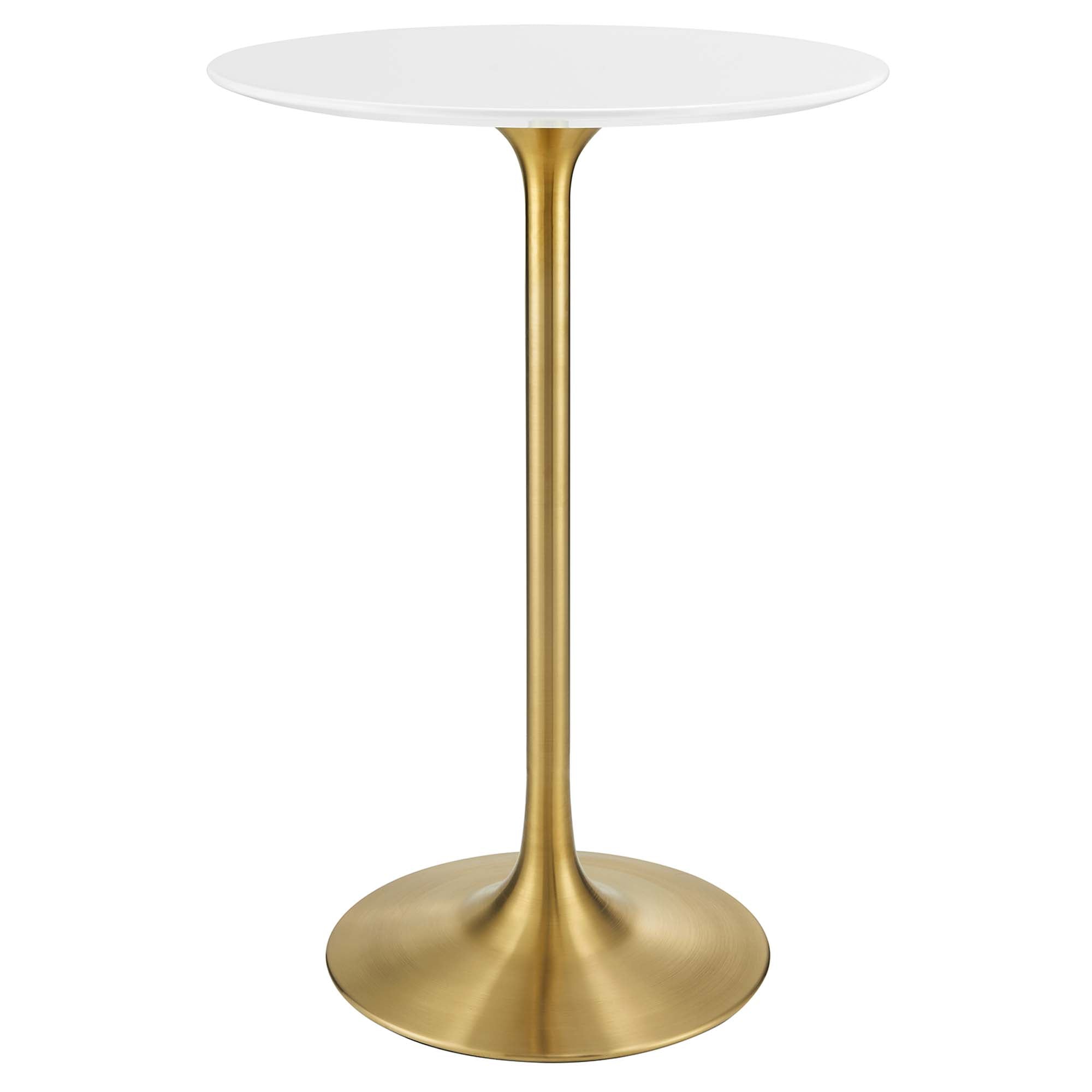 Lippa 28" Round Wood Bar Table by Modway - Best Buy Furniture