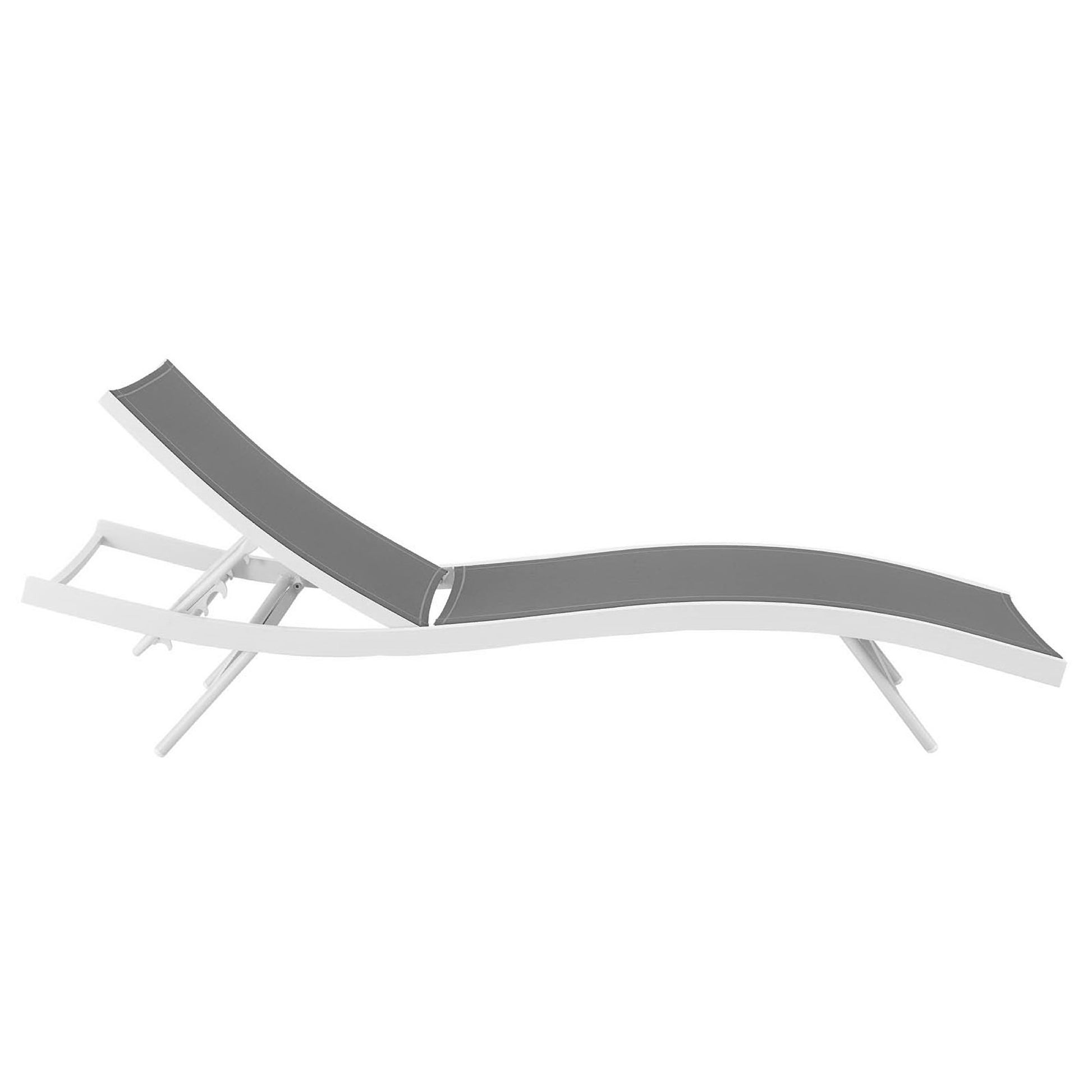 Glimpse Outdoor Patio Mesh Chaise Lounge Chair by Modway - Best Buy Furniture