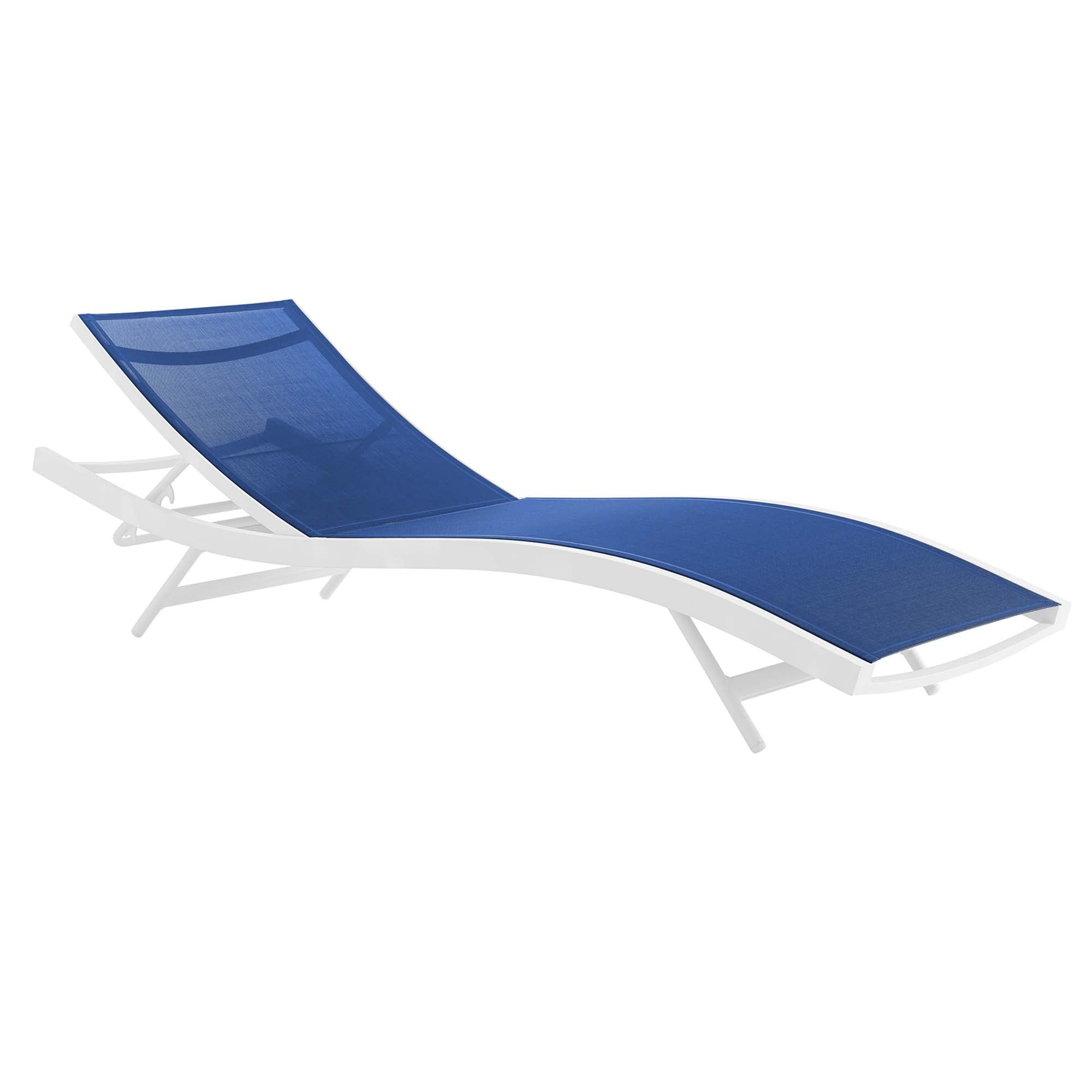 Glimpse Outdoor Patio Mesh Chaise Lounge Chair by Modway - Best Buy Furniture