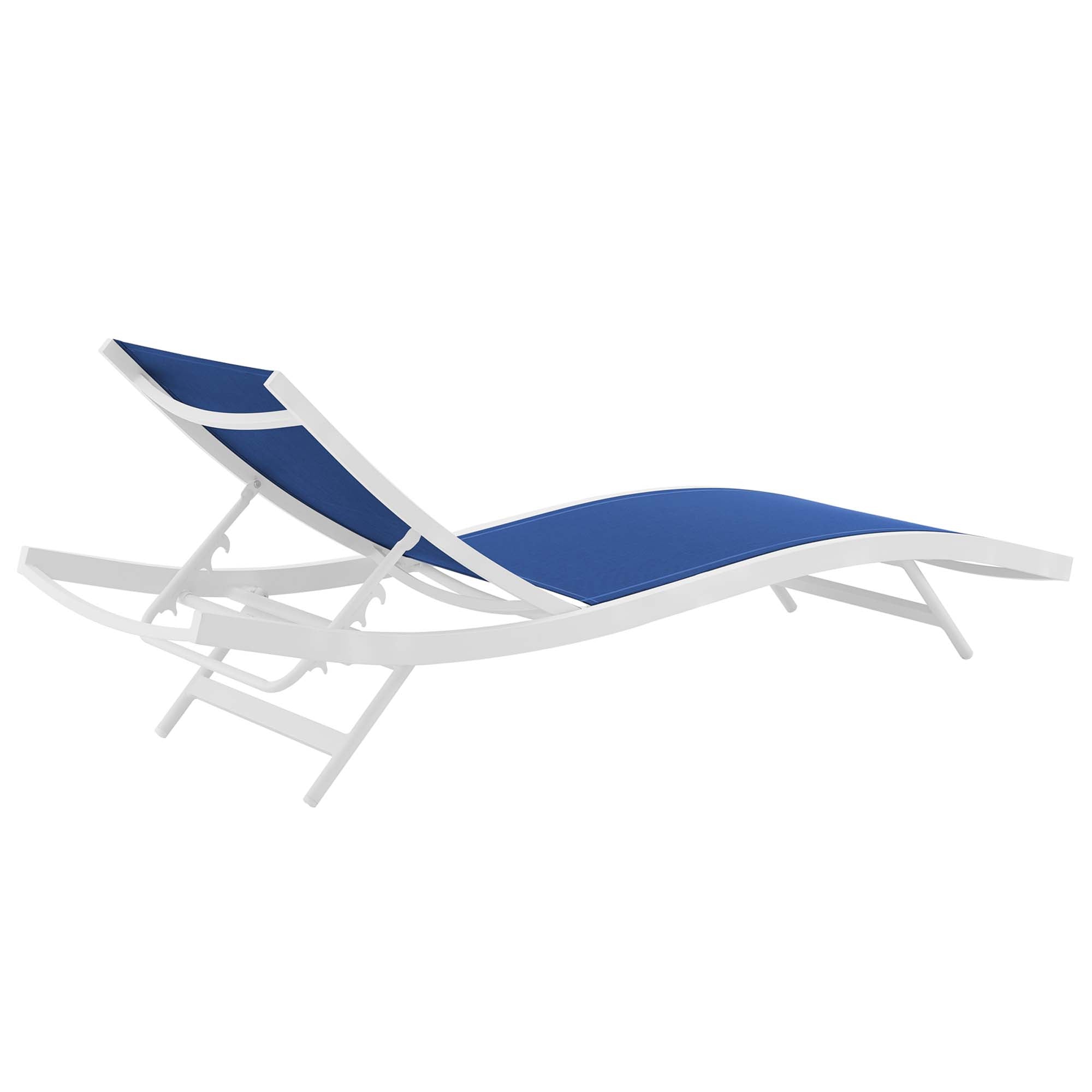 Glimpse Outdoor Patio Mesh Chaise Lounge Chair by Modway - Best Buy Furniture