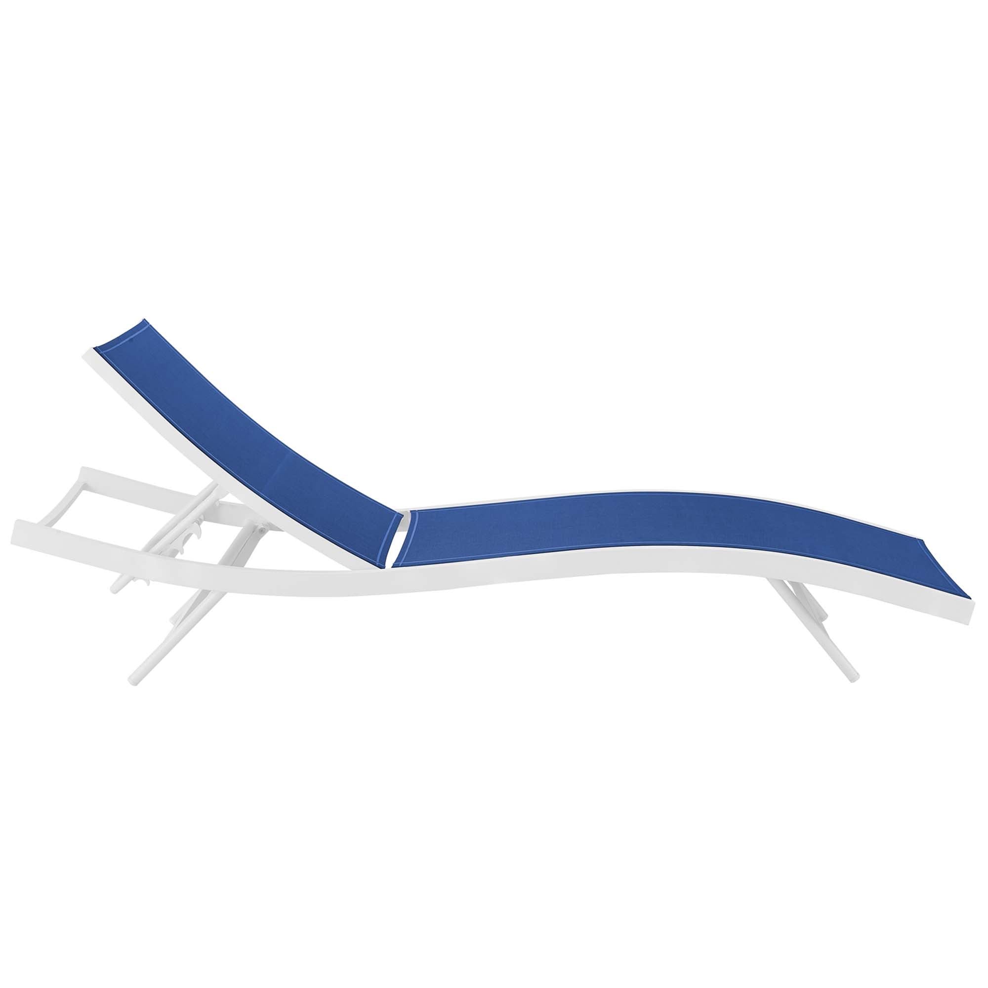 Glimpse Outdoor Patio Mesh Chaise Lounge Chair by Modway - Best Buy Furniture