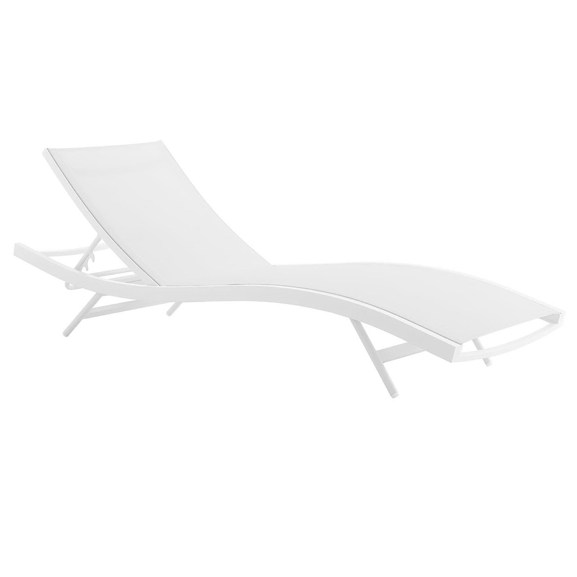 Glimpse Outdoor Patio Mesh Chaise Lounge Chair by Modway - Best Buy Furniture