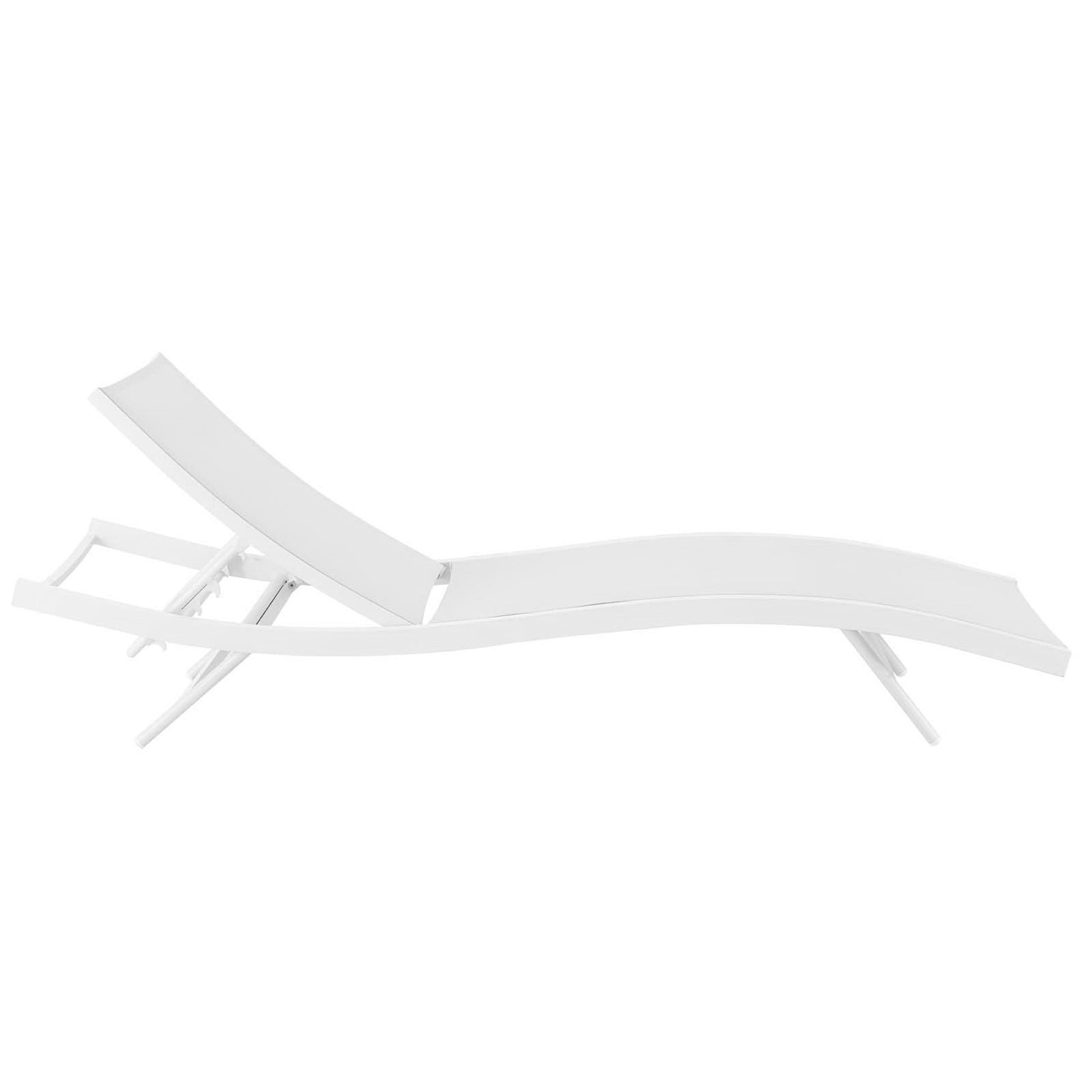 Glimpse Outdoor Patio Mesh Chaise Lounge Chair by Modway - Best Buy Furniture